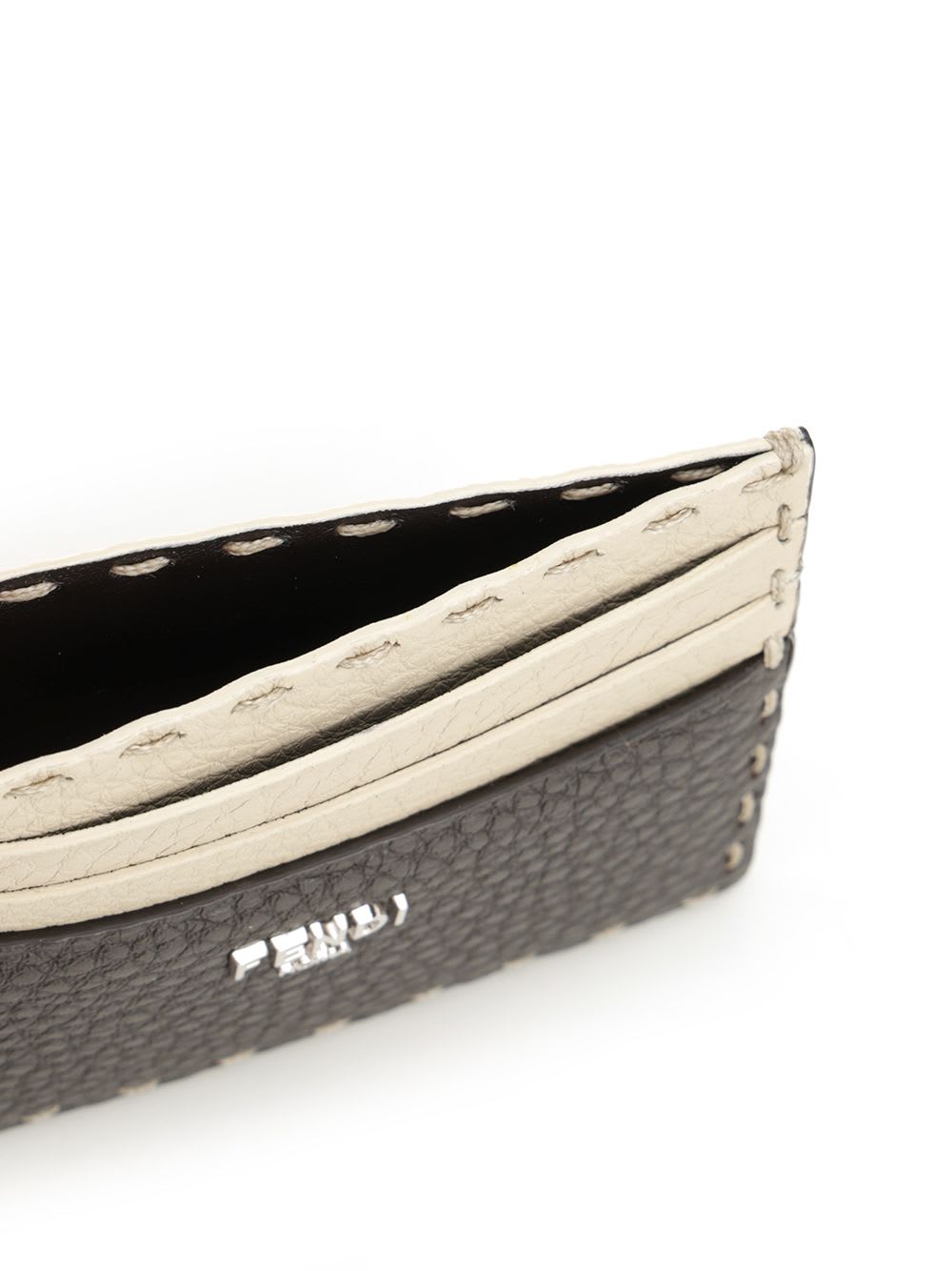 FENDI DIAGONAL CARD HOLDER