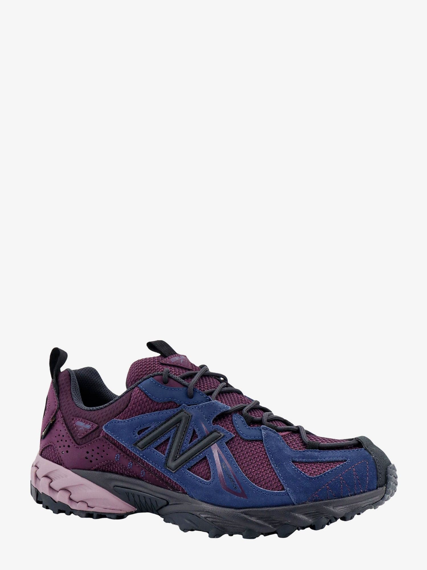 New Balance Ml610xk Suede And Mesh Low-top Sneakers In Black