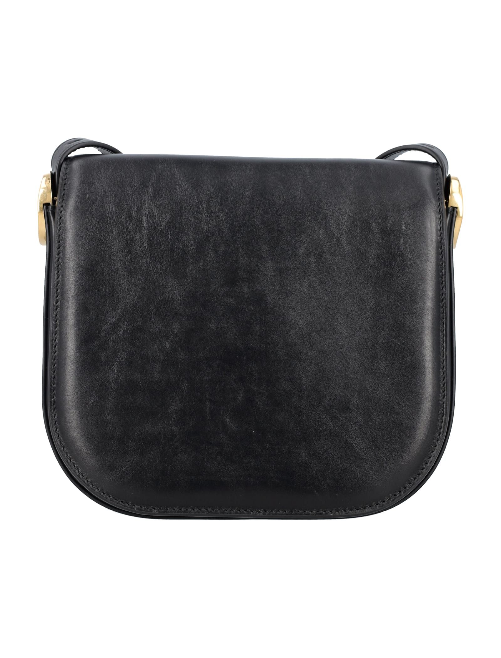 Shop Jil Sander Coin Crossbody Medium Bag In Black