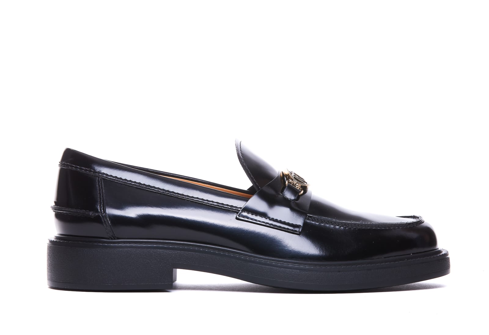 Shop Tod's Loafers In Black