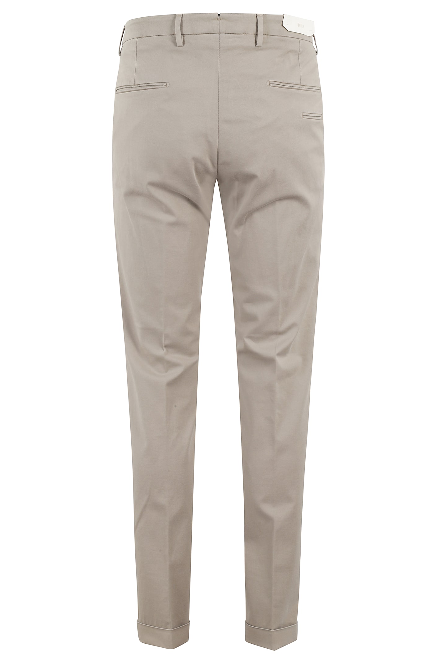 Briglia 1949 Pant V.piatto Tricotina Cot Lyocell In Tortora