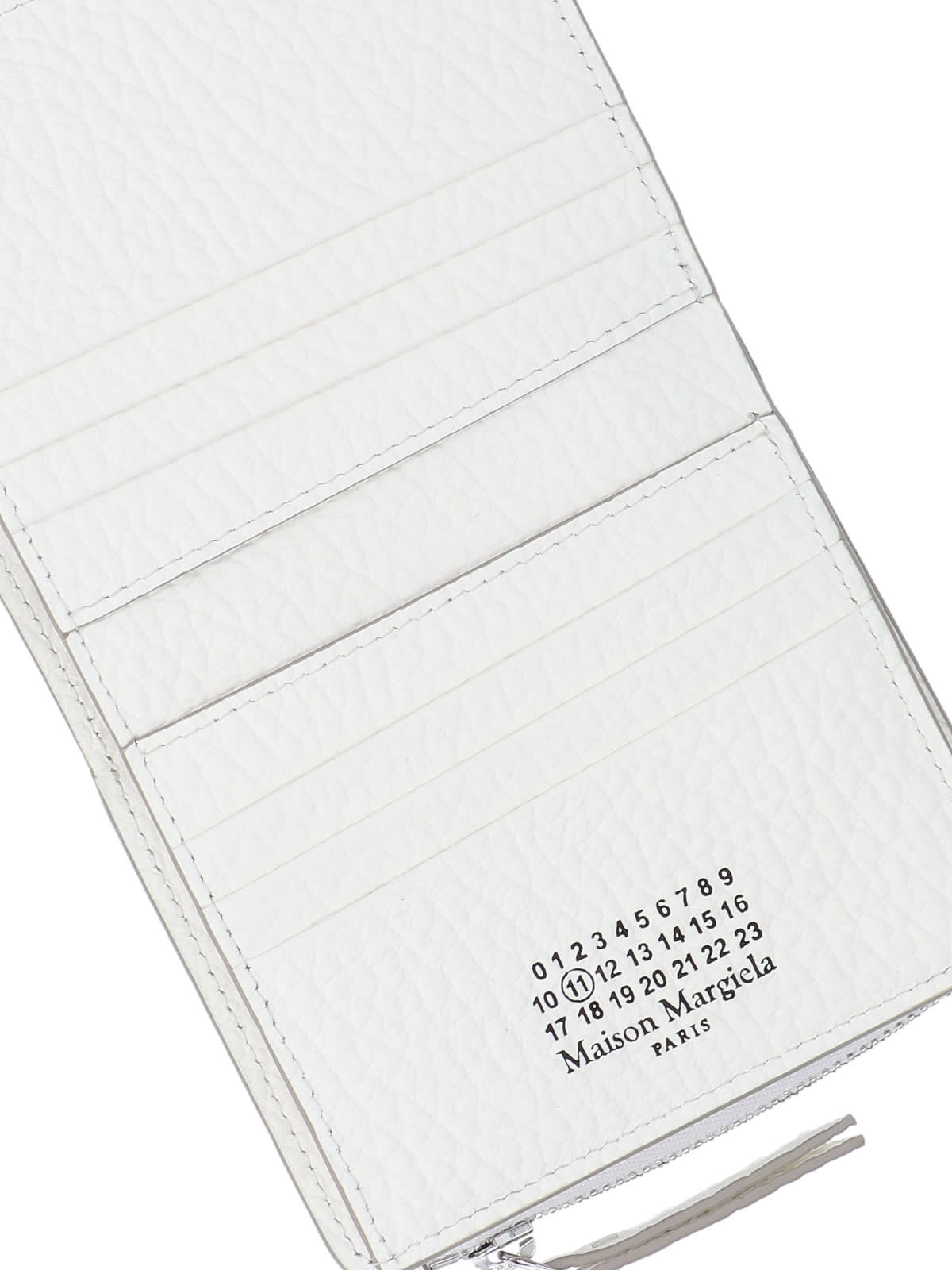 Shop Maison Margiela Four Stitches Wallet In White