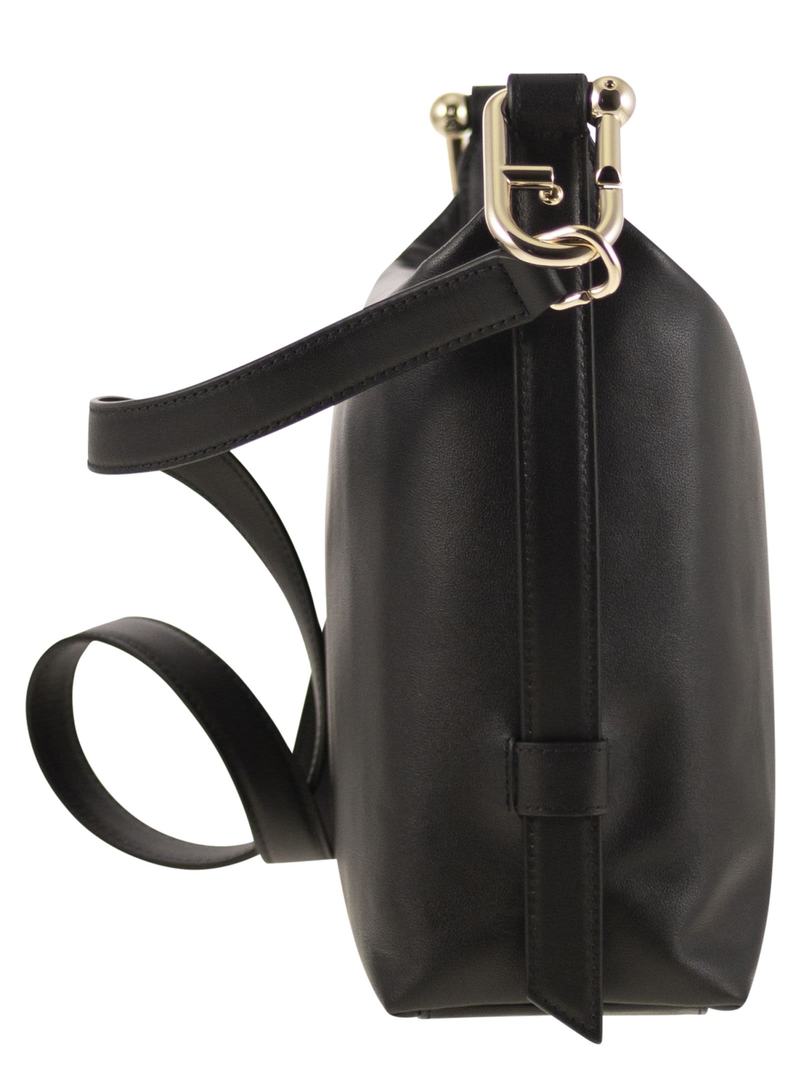 Furla M Shoulder Bag In Black