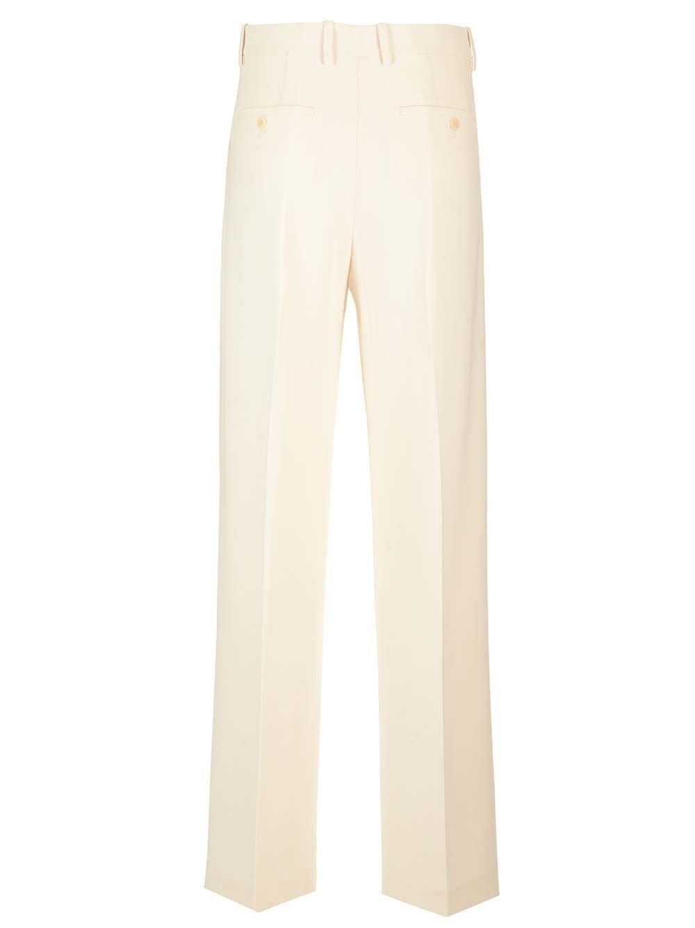 Theory Admiral Straight Trousers In Neutrals