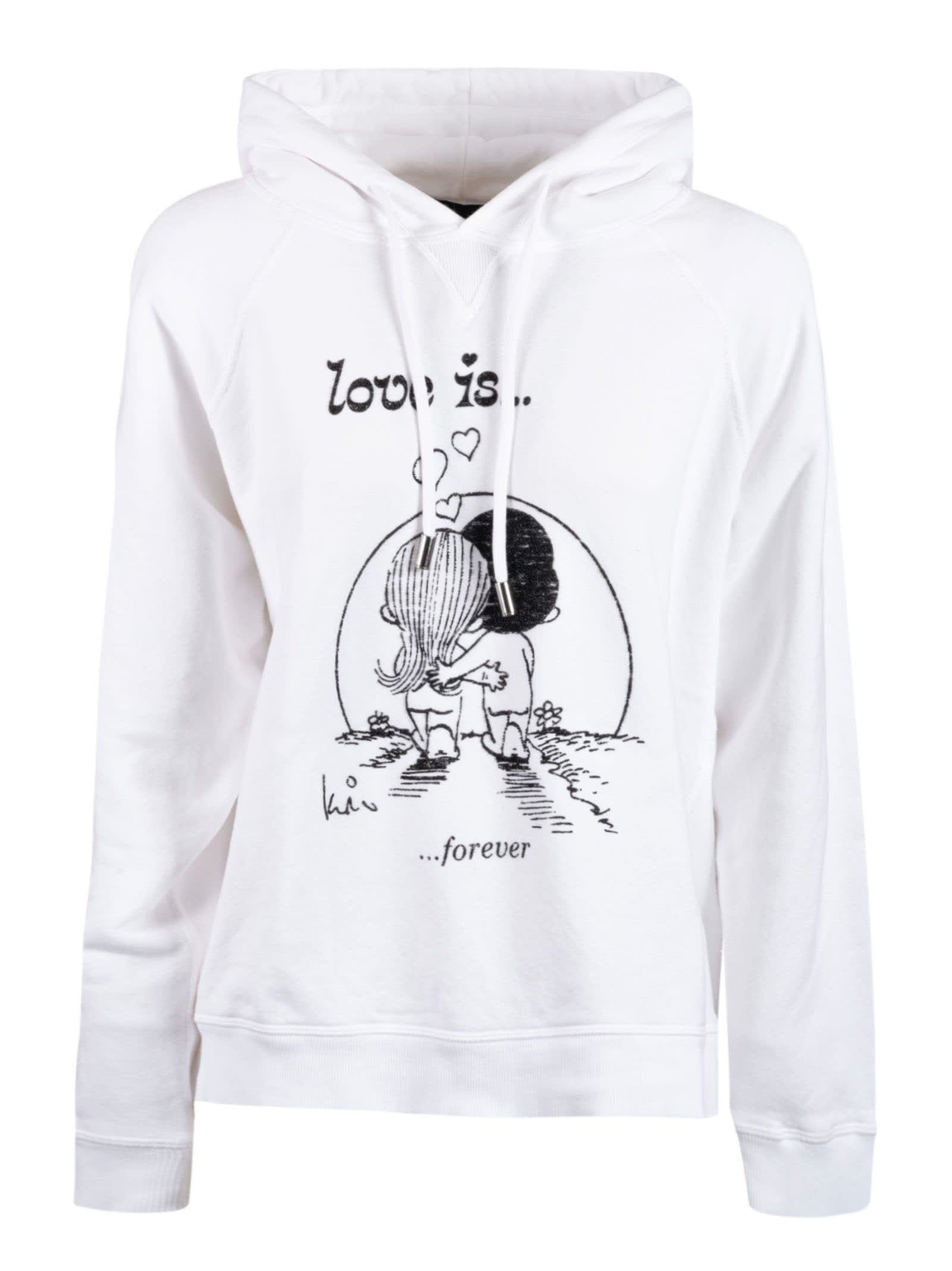 DSQUARED2 LOVE IS FOREVER HOODIE,11520183