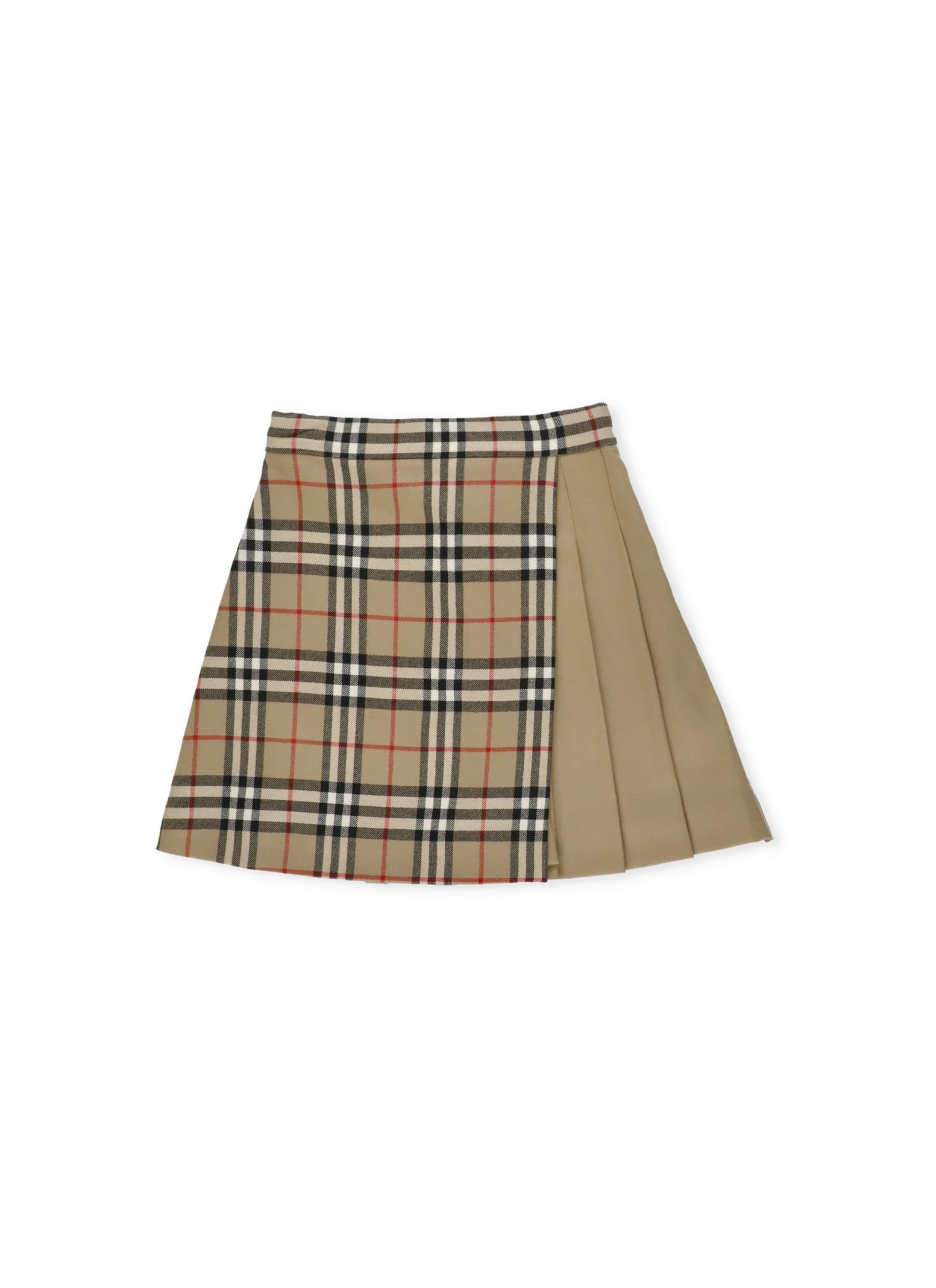 Burberry Check Pattern Skirt