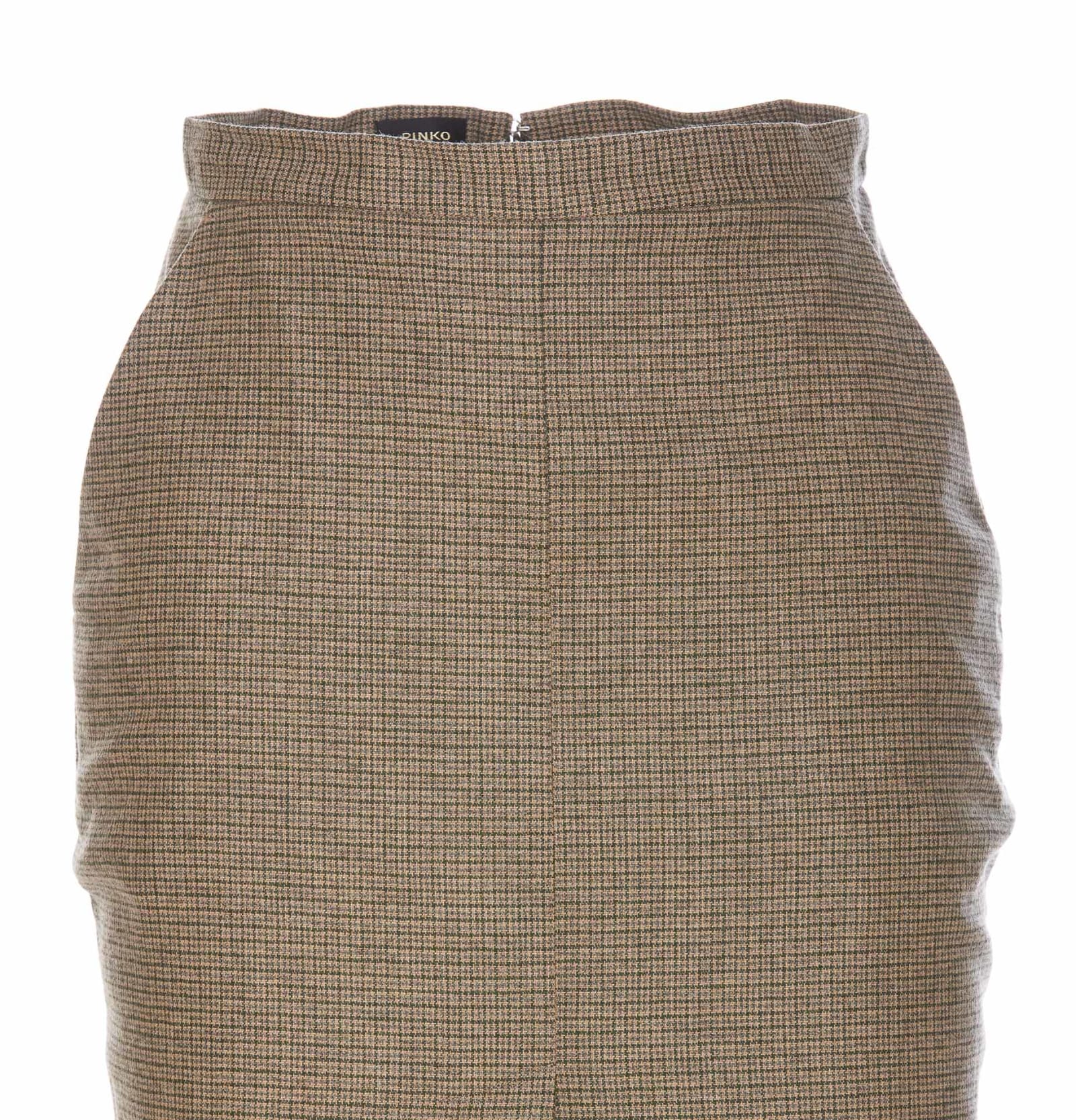 Shop Pinko Lampione Skirt In Green