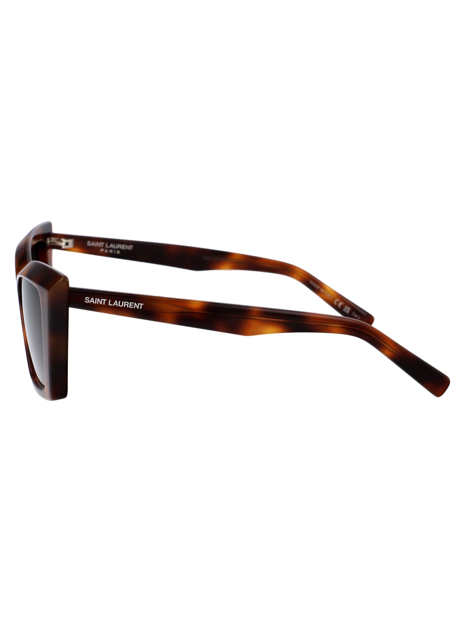 Saint Laurent Sl 657 Sunglasses In Brown