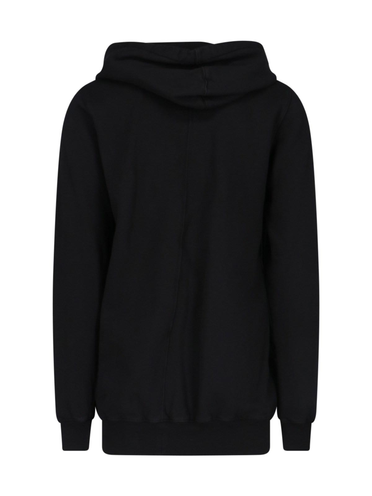 Shop Rick Owens Porterville Hoodie In Black