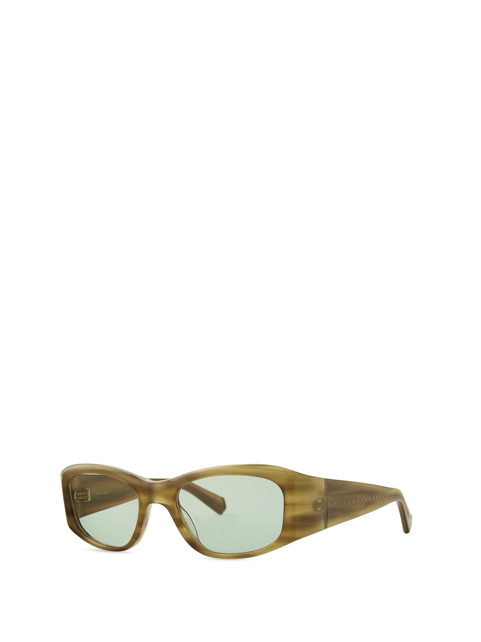 Shop Mr Leight Aloha Doc S Macadamia-antique Gold Sunglasses