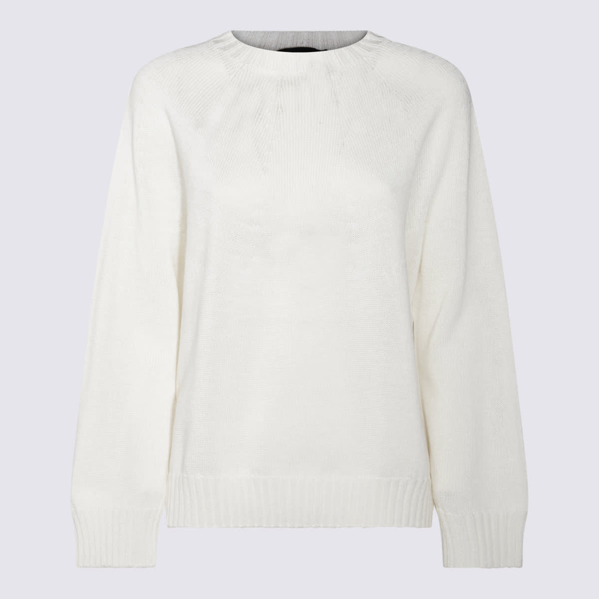 White Cotton Knitwear