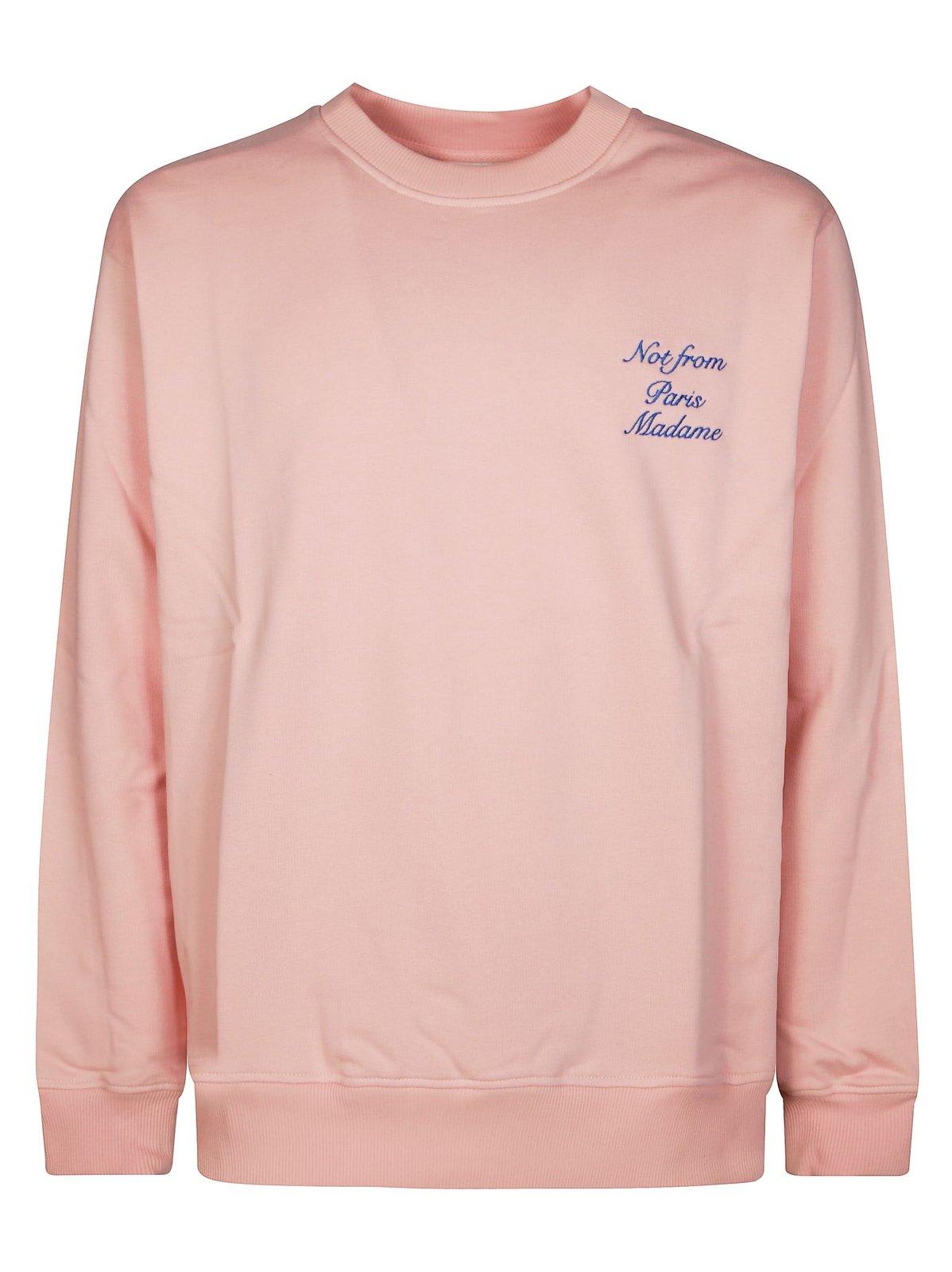 Le Sweatshirt Slogan Cursive Sweatshirt