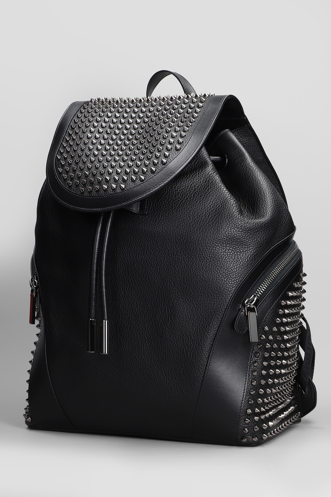 Christian Louboutin Funky Backpack In Black Leather