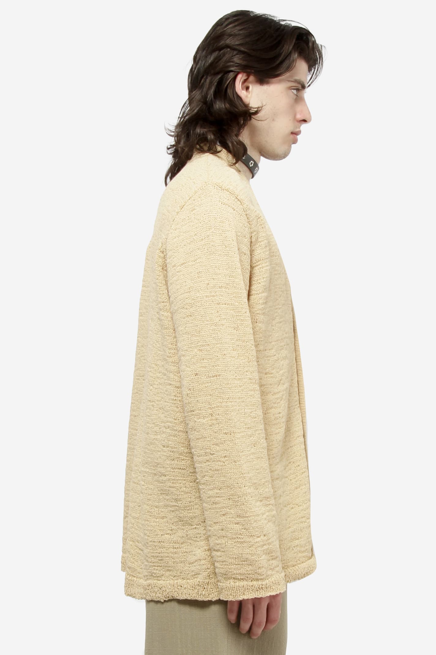 Shop Our Legacy Knitted Cardigan In Beige