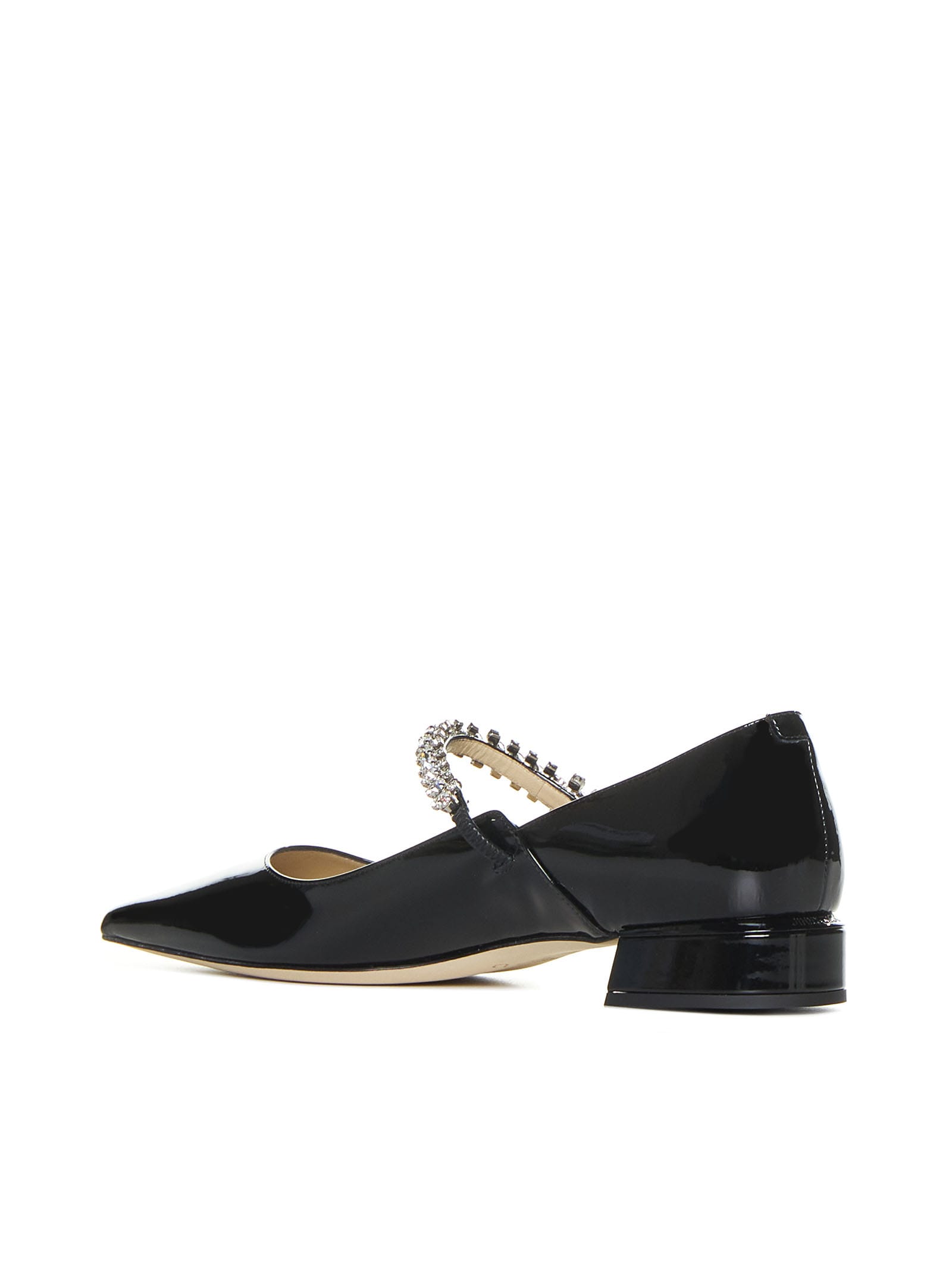 Shop Jimmy Choo Flat Shoes In Black