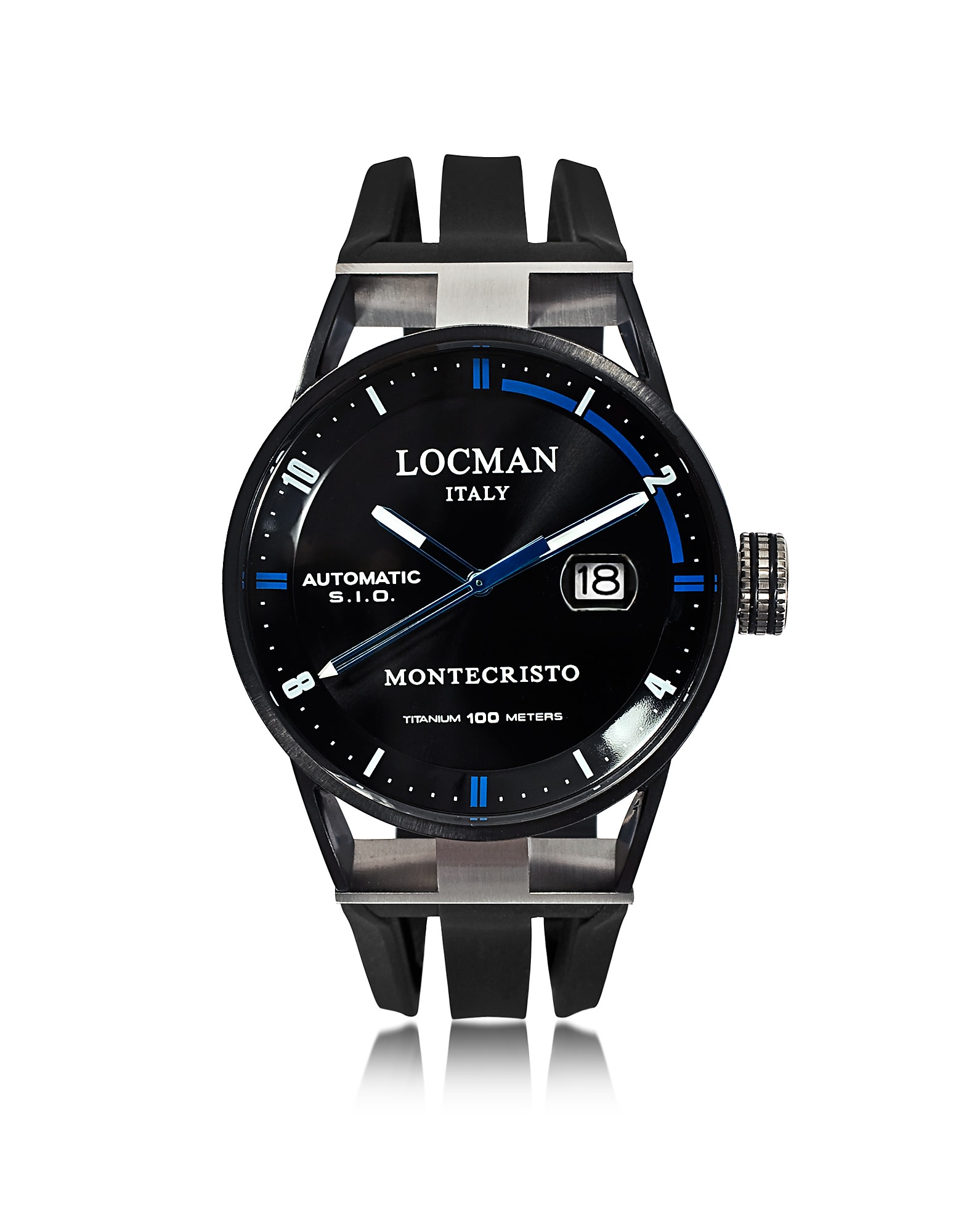 Locman Montecristo Black Pvd Stainless Steel & Titanium Automatic Mens Watch