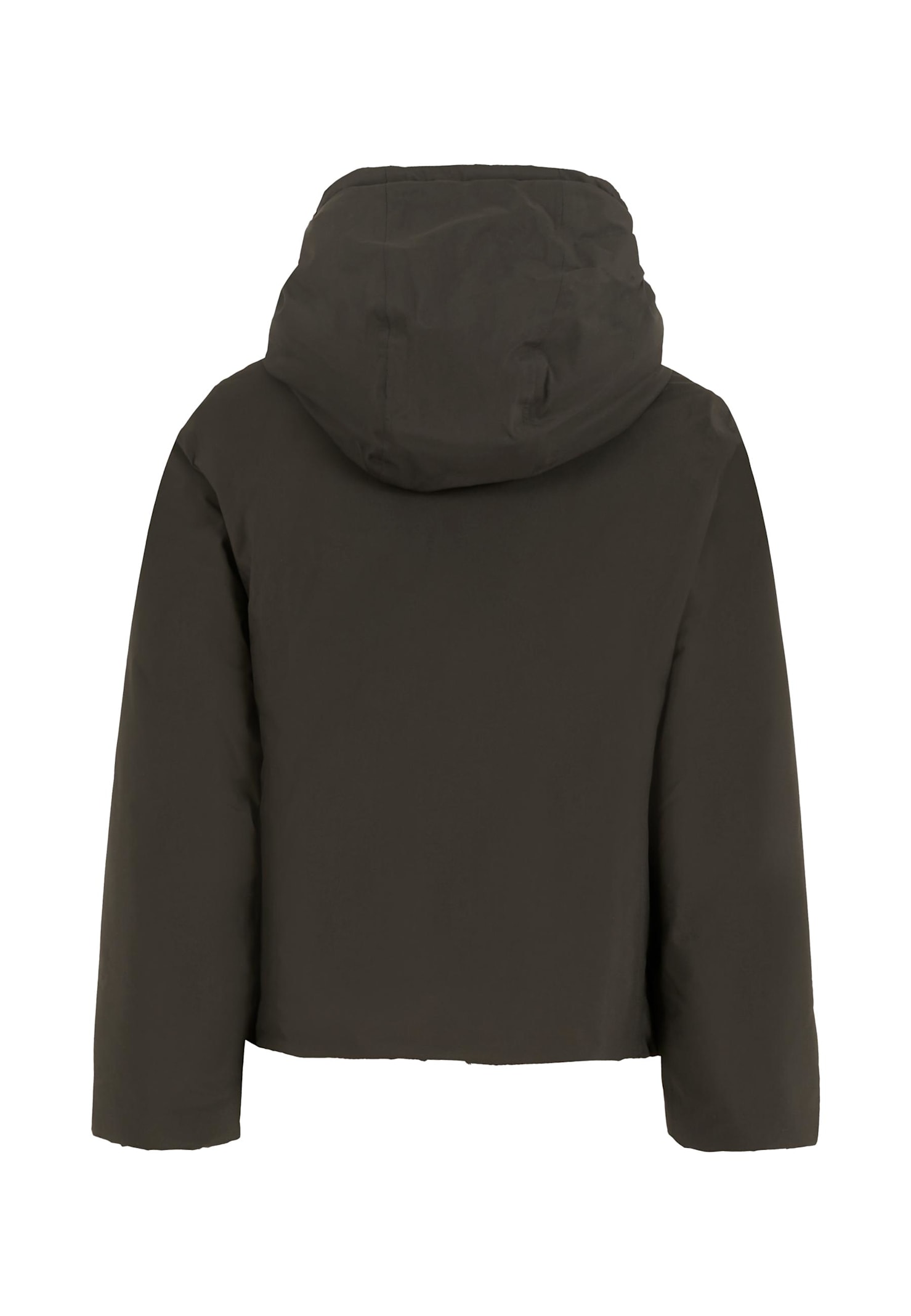 K-way Black Jacket For Boy With Logo In Black