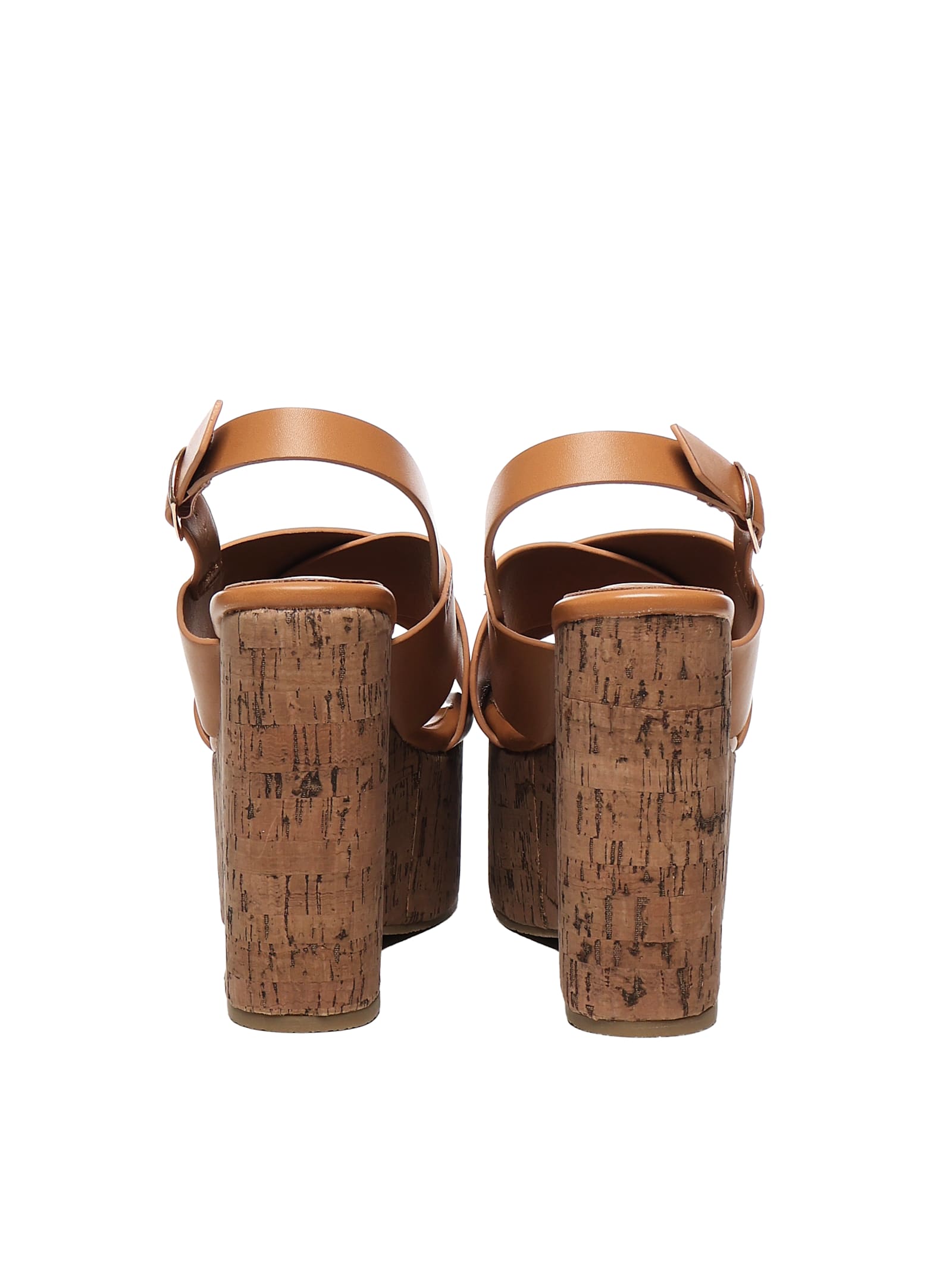 V73 Crossover Wedge Sandals