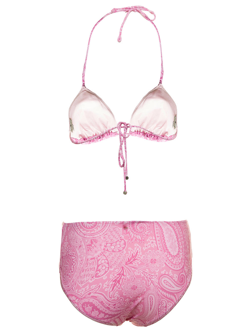 Etro Woman Technical Fabric Pink Bikini