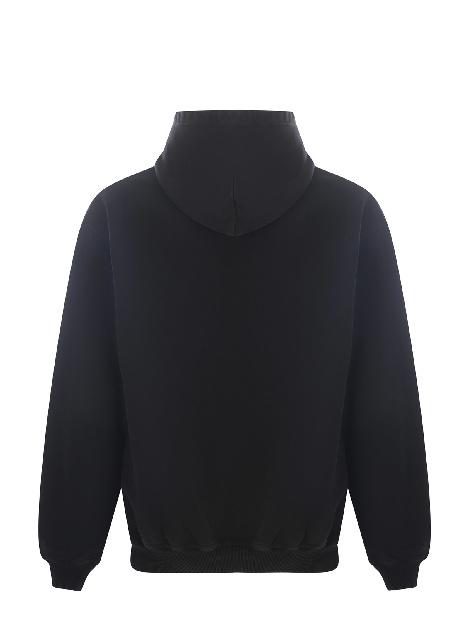 Shop Represent Hooded Sweatshirt  Thoroughbred Made Of Cotton In Nero