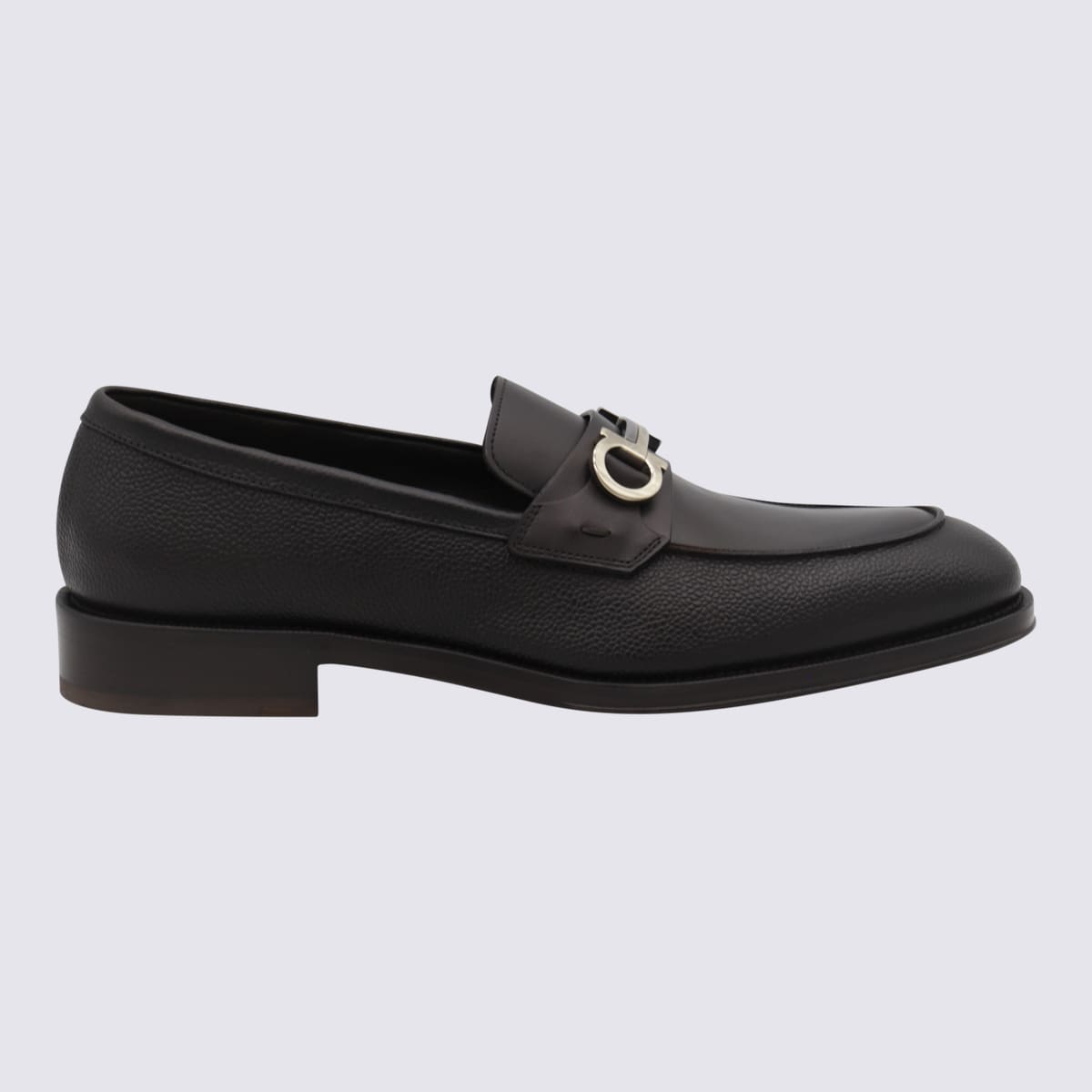 Black Leather Loafers