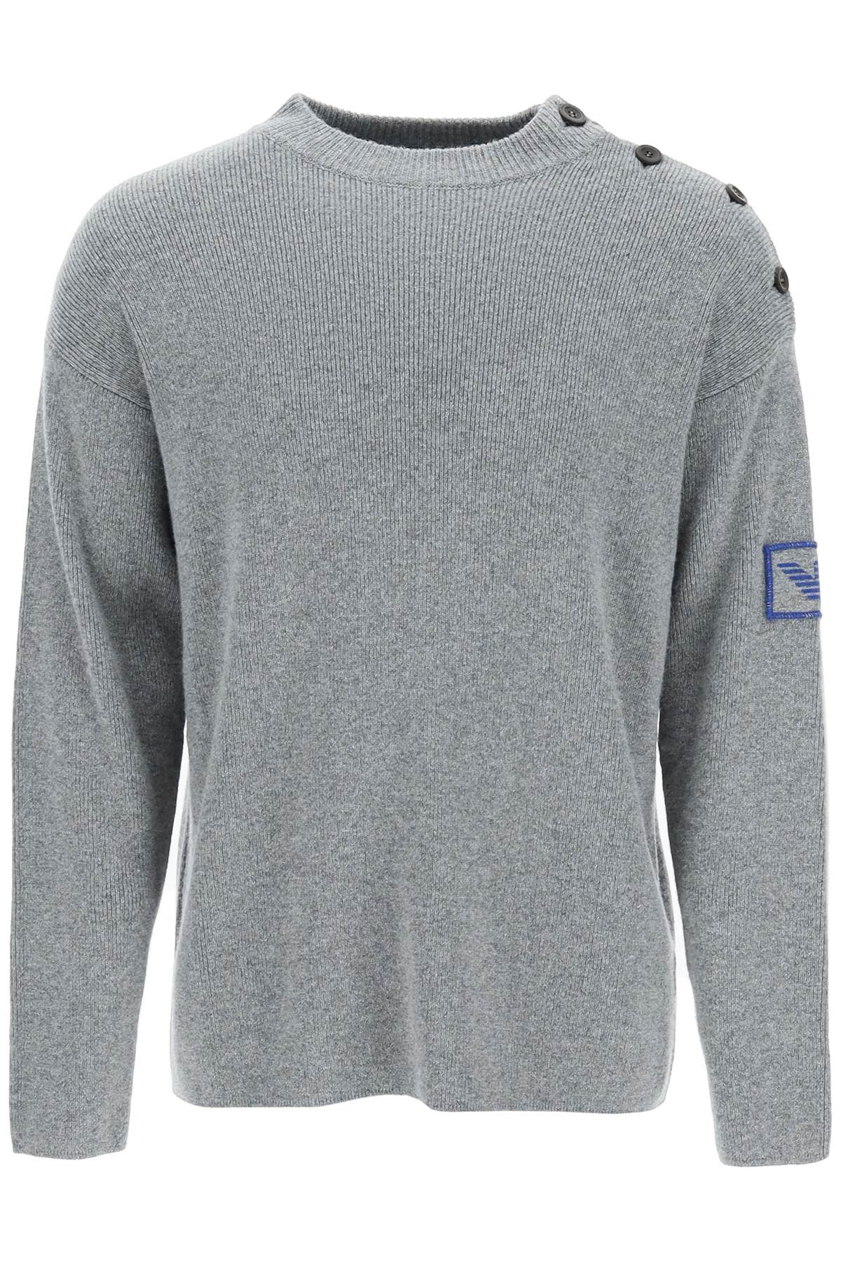 Emporio Armani Earctic Sweater With Buttons