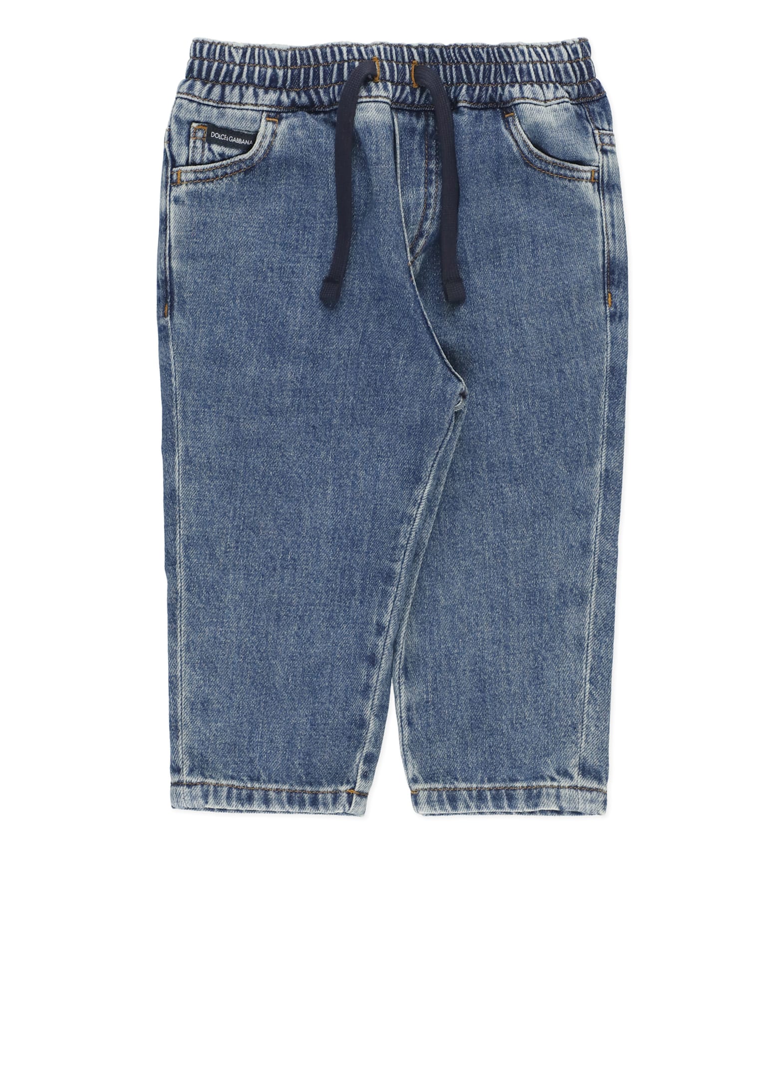 Dolce & Gabbana Jeans Kids Color Blue In Blue