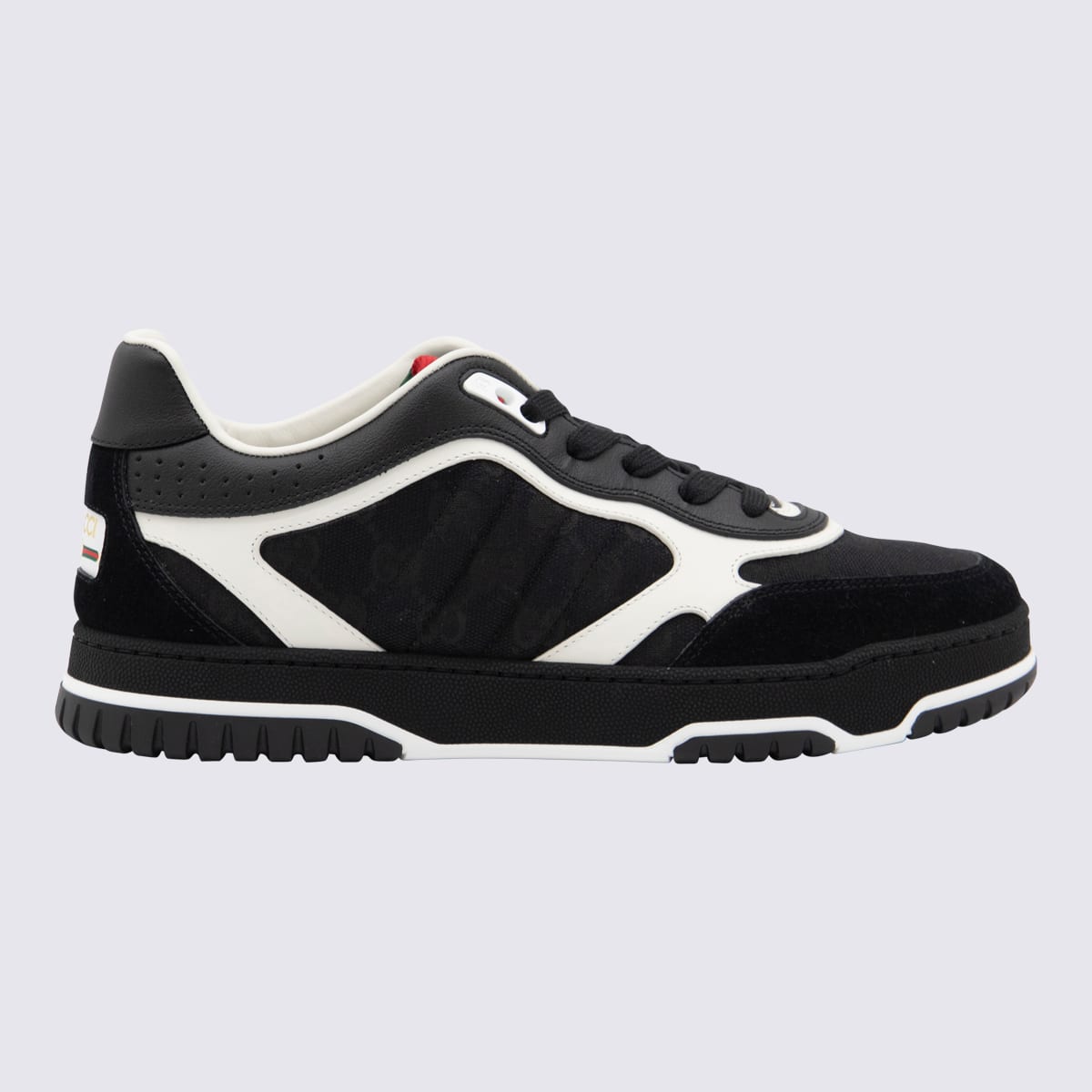 Black Leather Sneakers