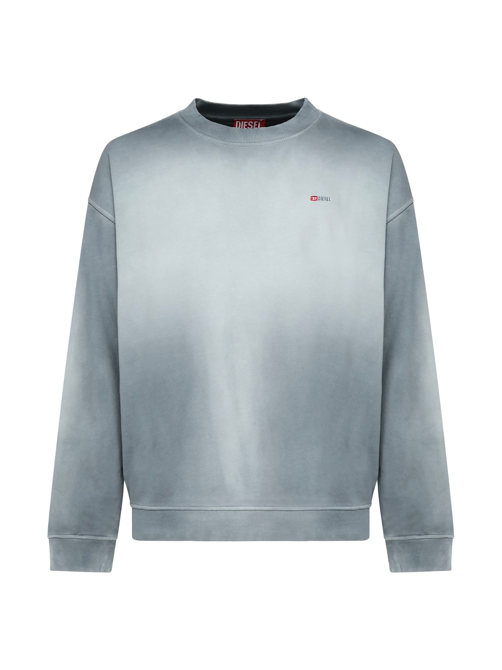 Sweatshirt With Embroidered Micro Logo