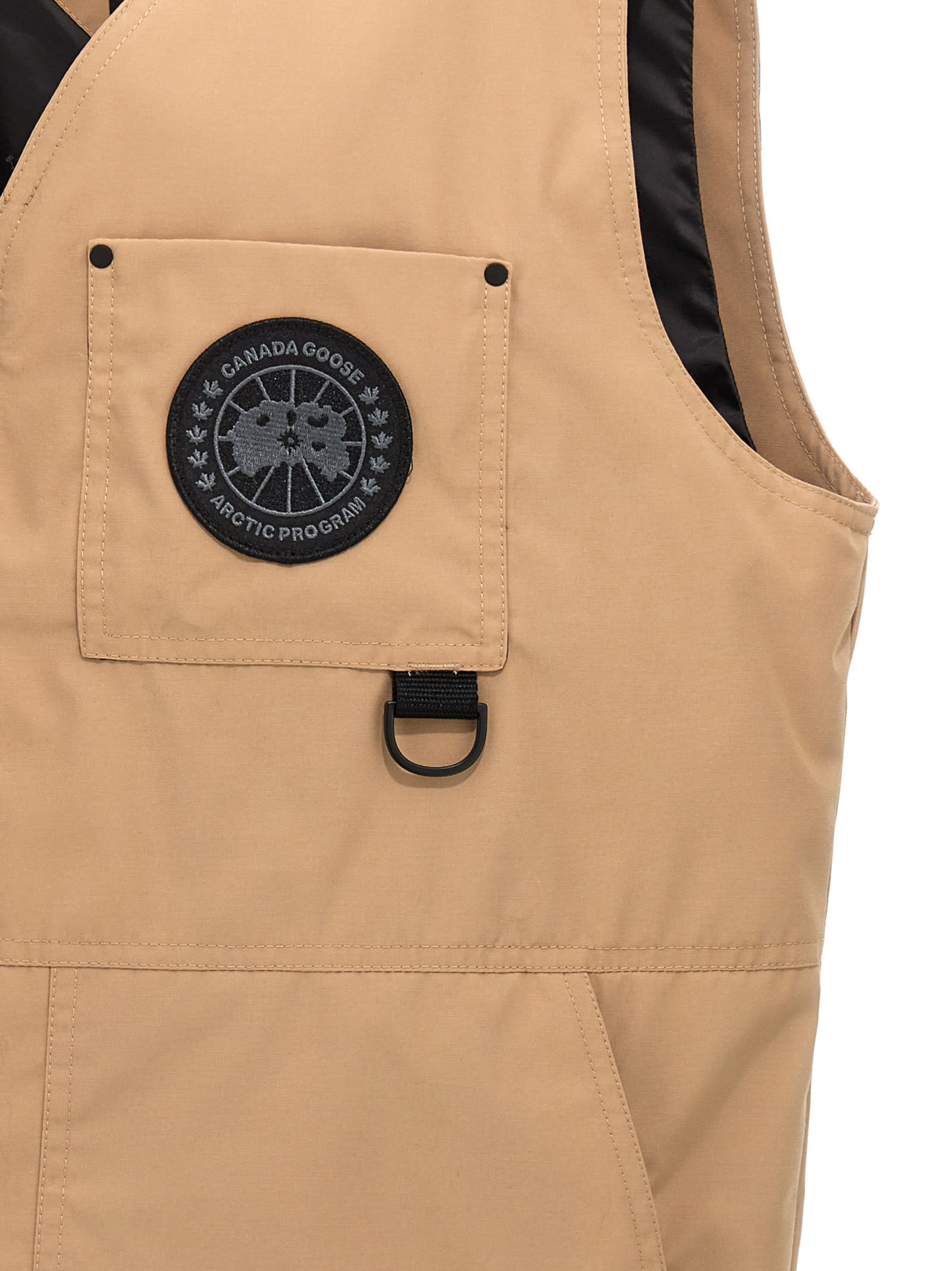 Shop Canada Goose Canmore Vest In Beige