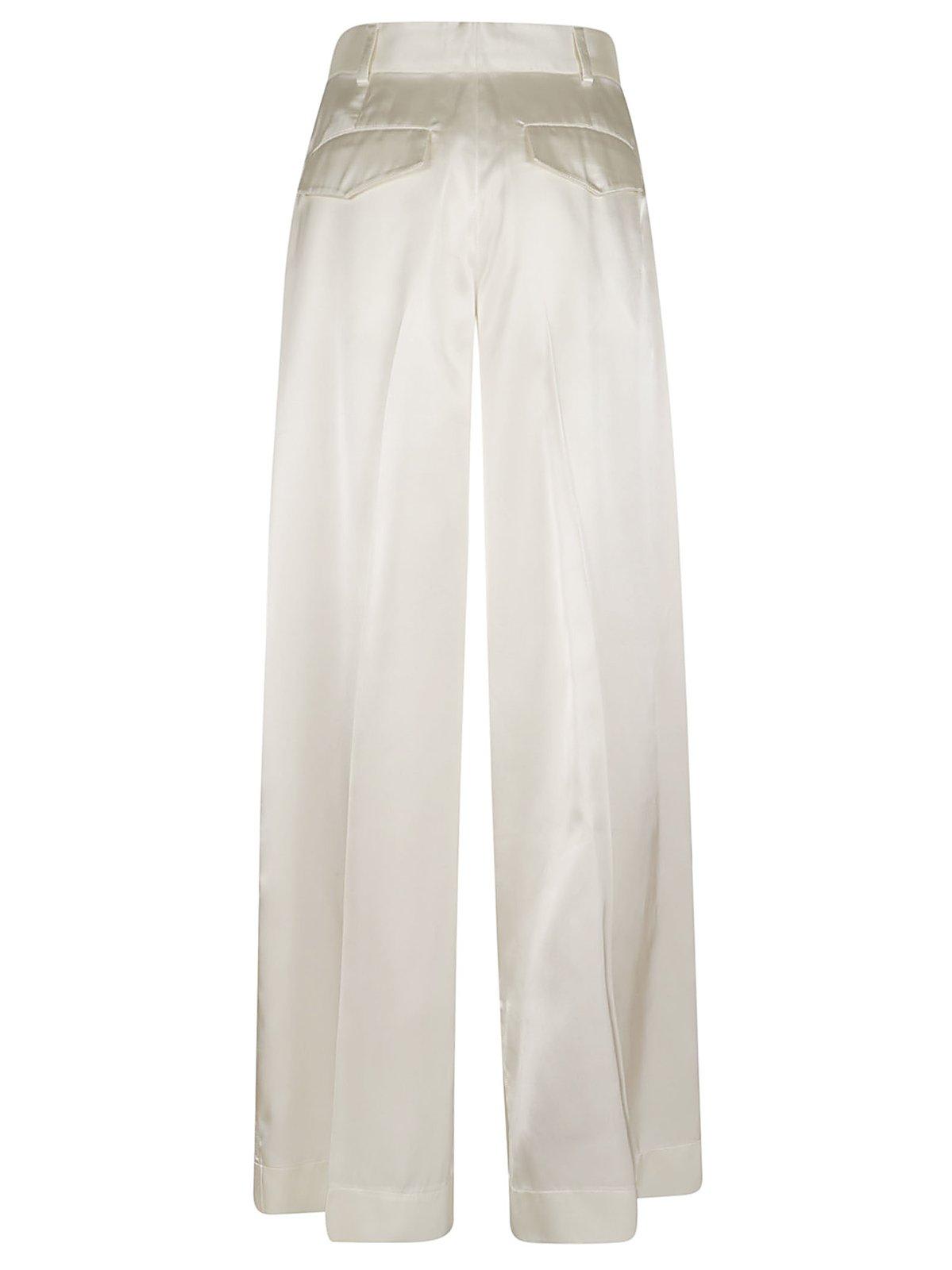 Jil Sander Pants Woman Color Natural In Porcelain