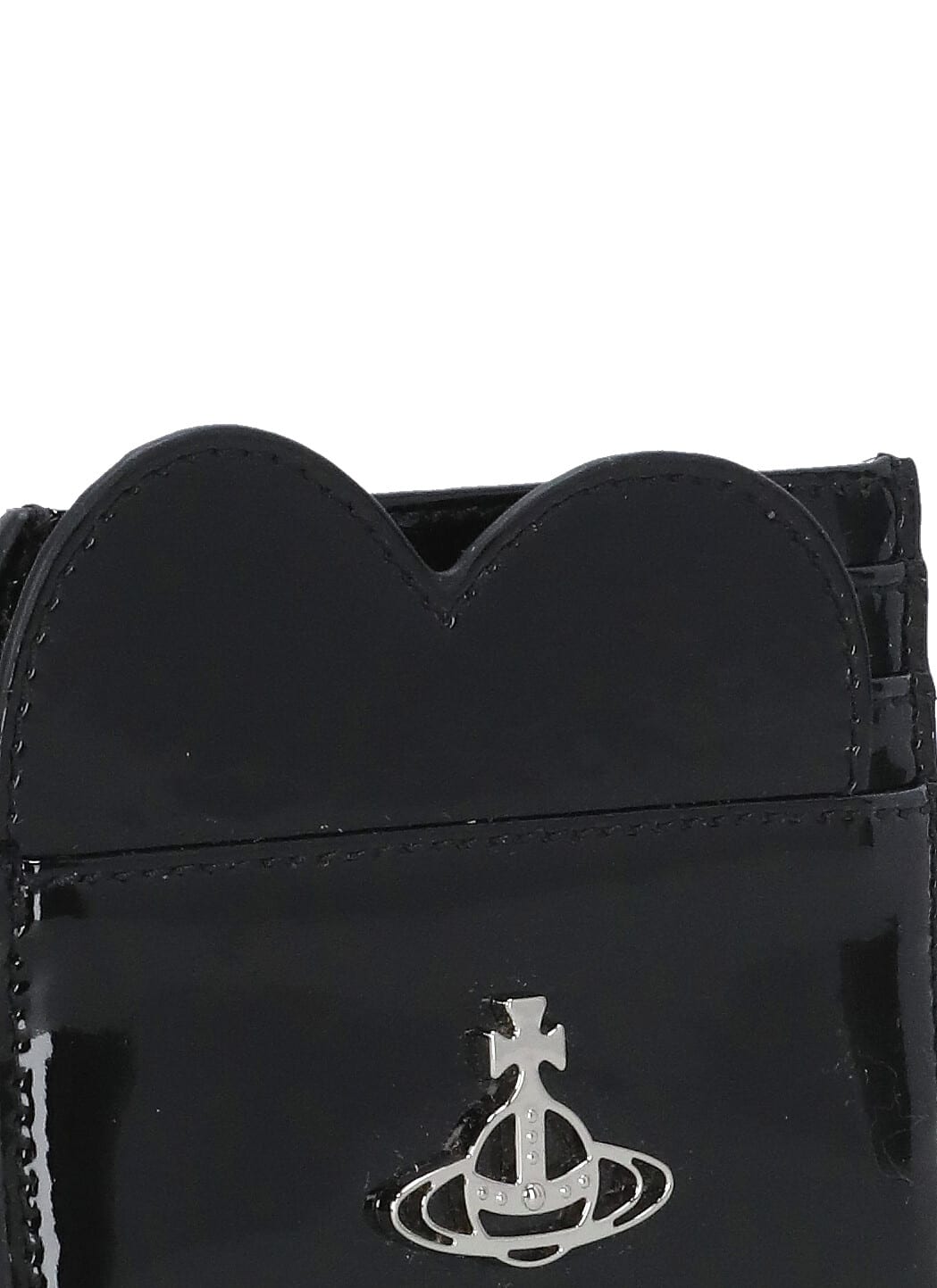 Vivienne Westwood heart-shaped patent-leather Card Holder