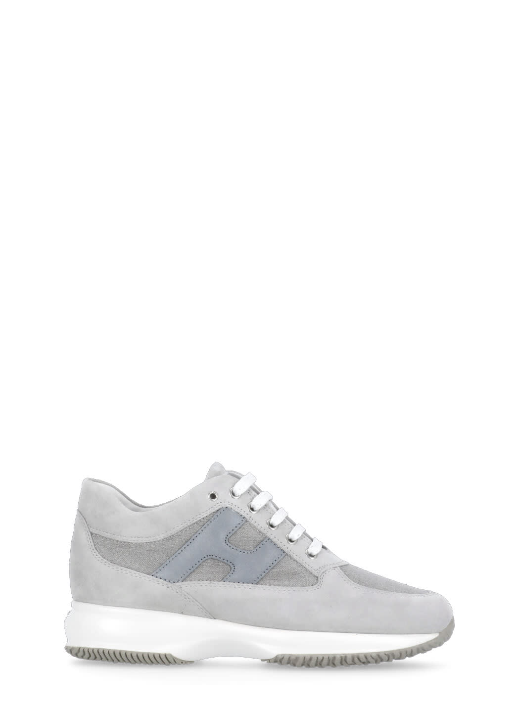 Shop Hogan Interactive Sneakers In Grey