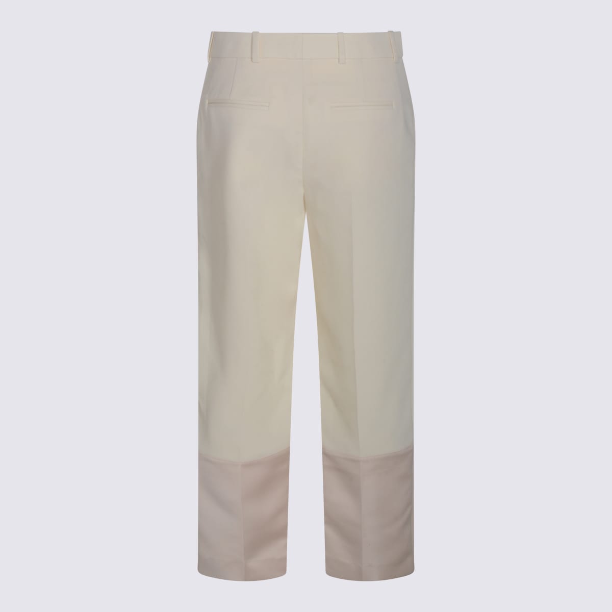 Tory Burch Pantaloni French Cream In White