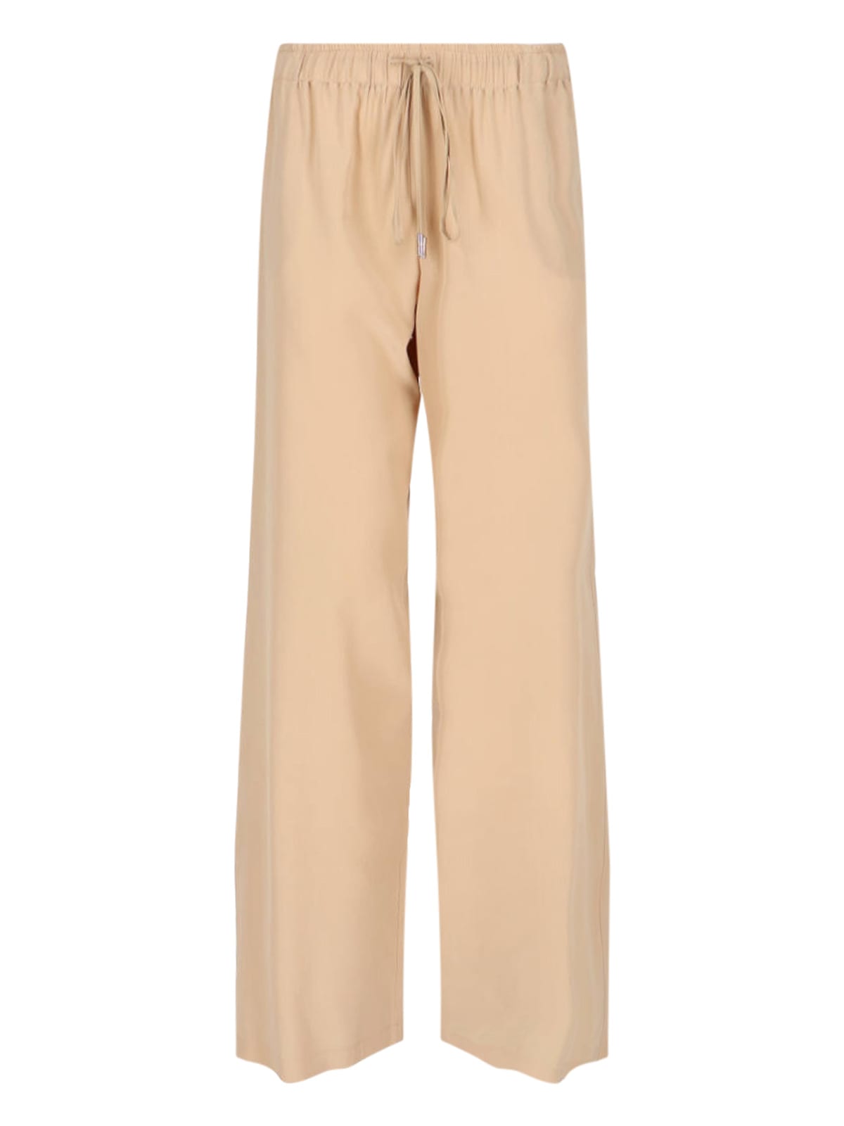 Wide Silk Trousers