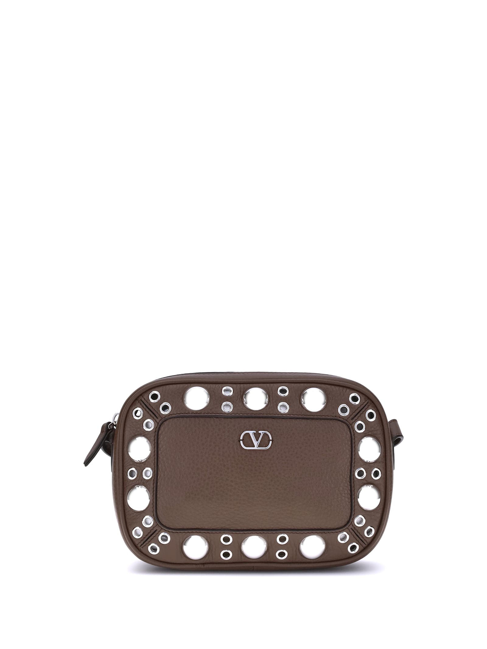 ヴァレンティノ Valentino Garavani Nellcote Cross Body Bag Valentino Garavani Nellcôte Cross Body Bag | Brown | FARFETCH OM