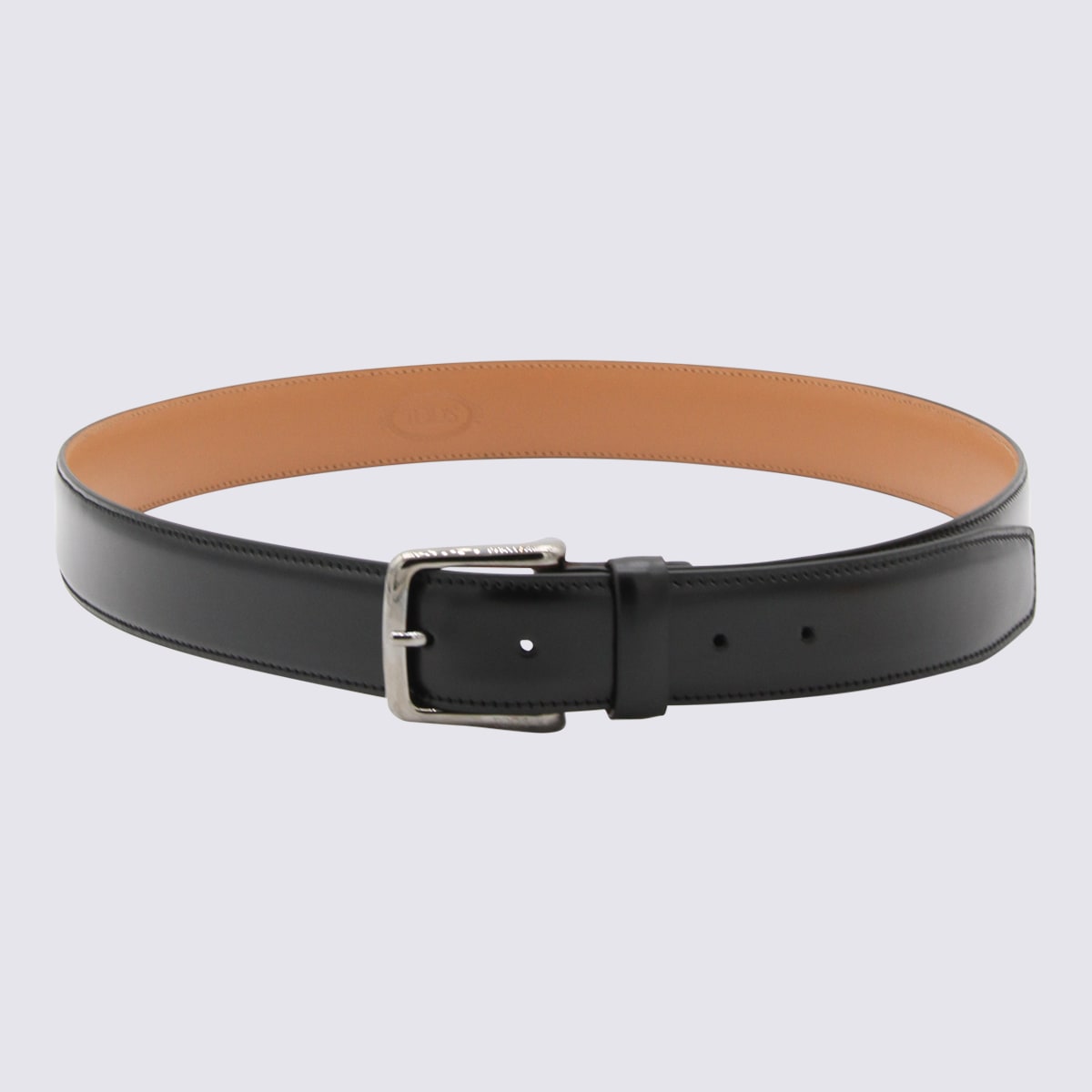 Shop Tod's Black Leathe Belt