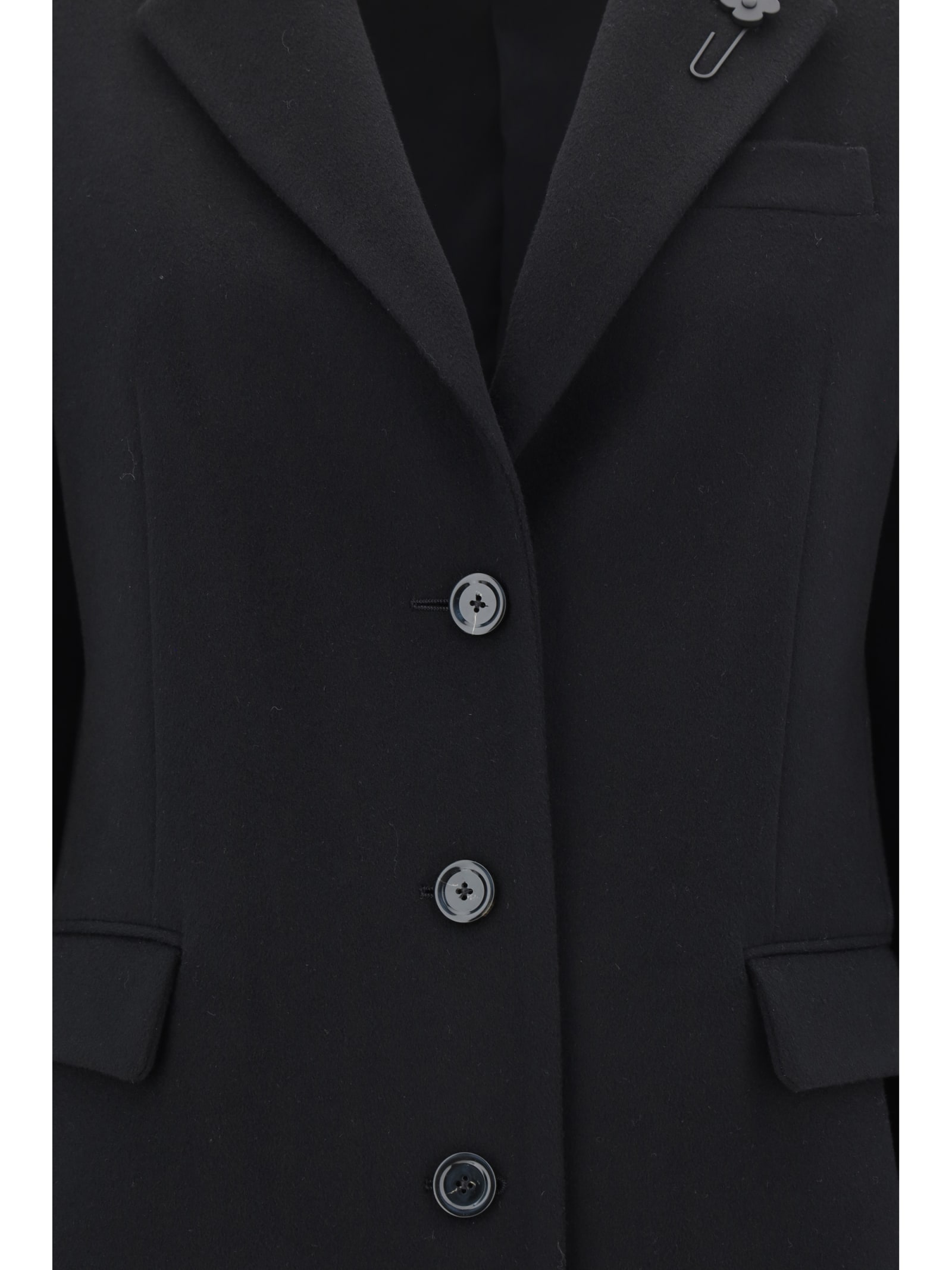 Shop Lardini Coat In 999