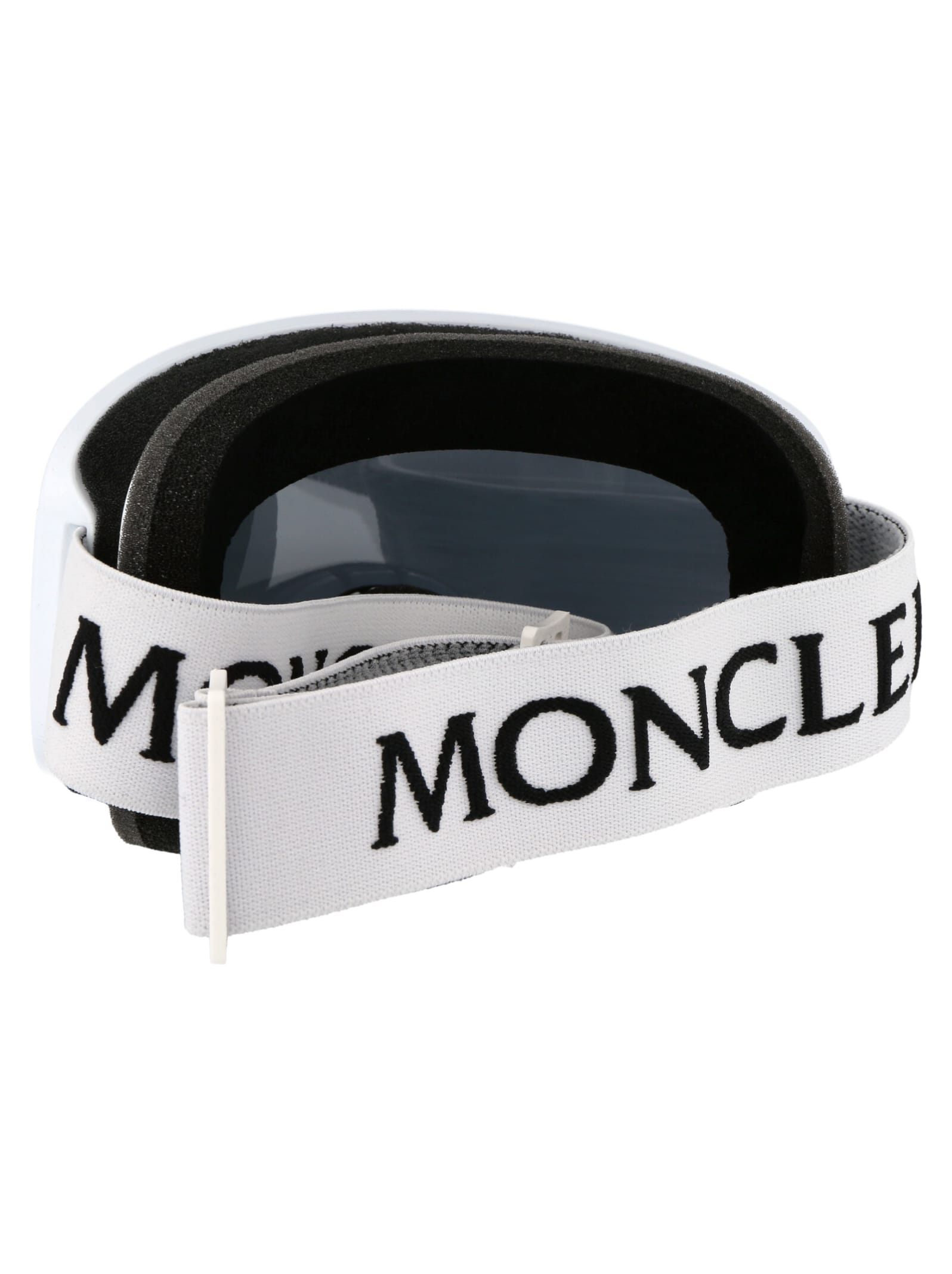 Shop Moncler Ml0215 Sunglasses In 21c White