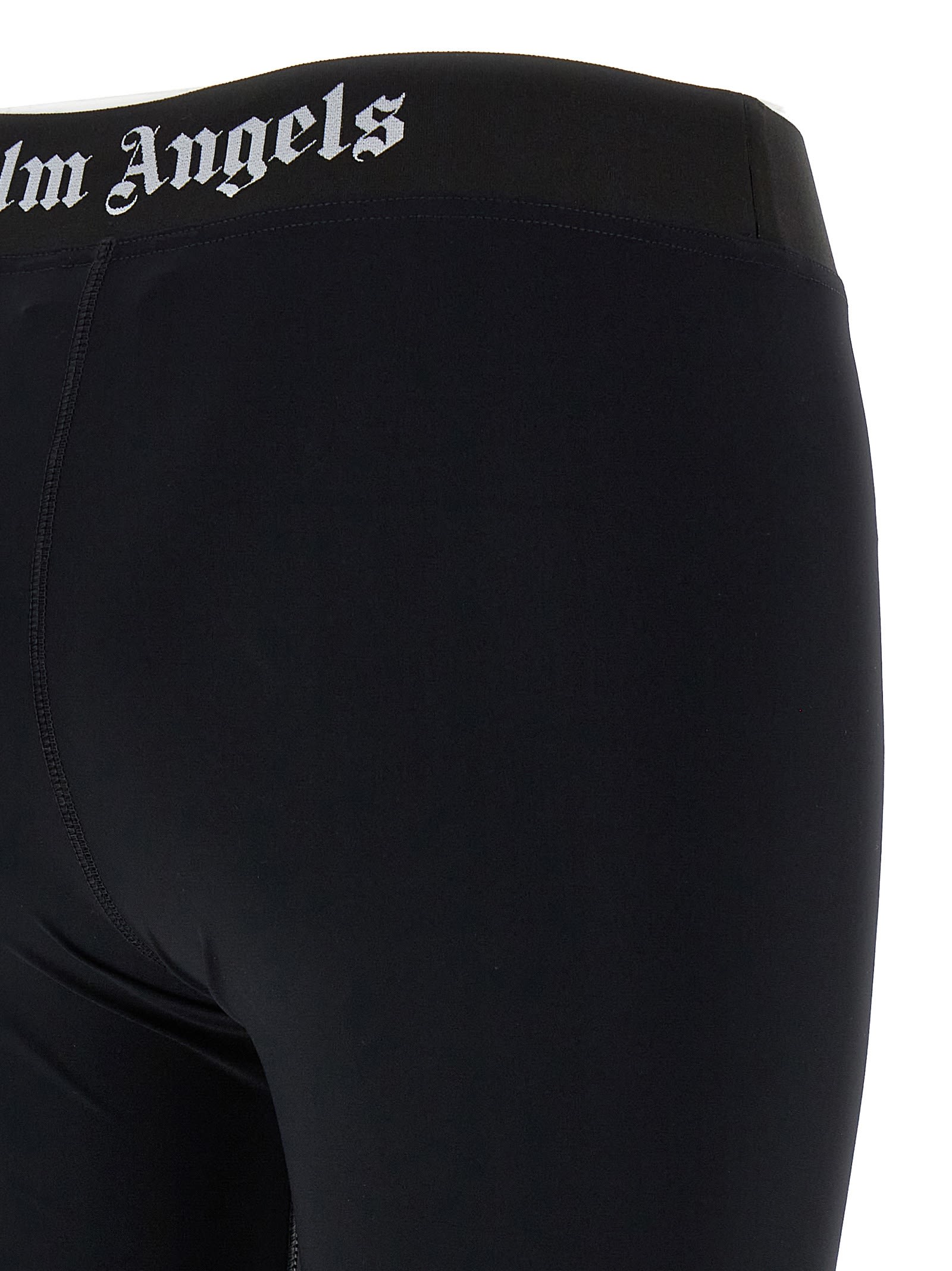 Palm Angels Classic Logo Leggings In 1001