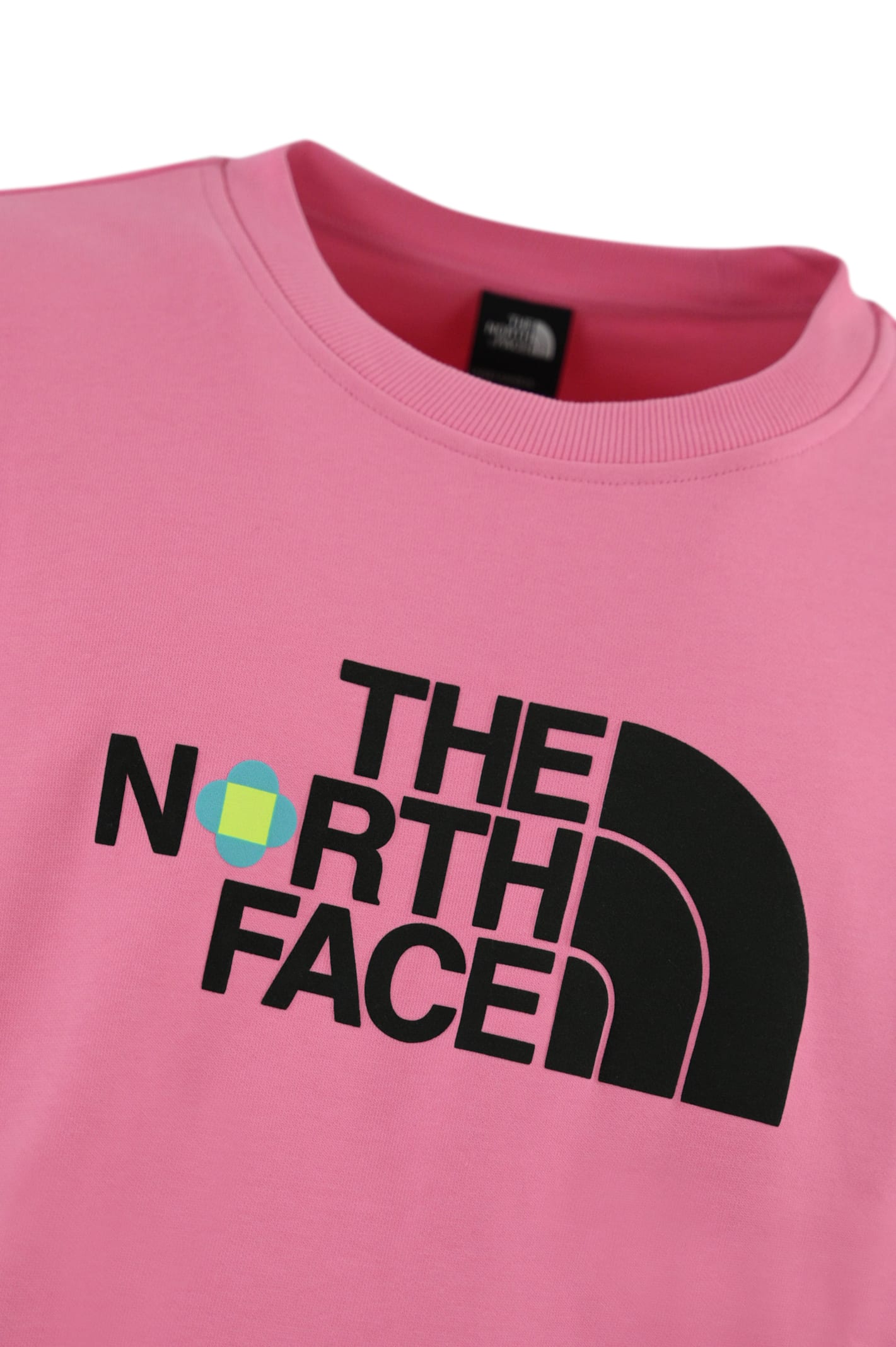 Shop The North Face Tnf X Yinka Ilori Sweatshirt With Soft Print In Pink