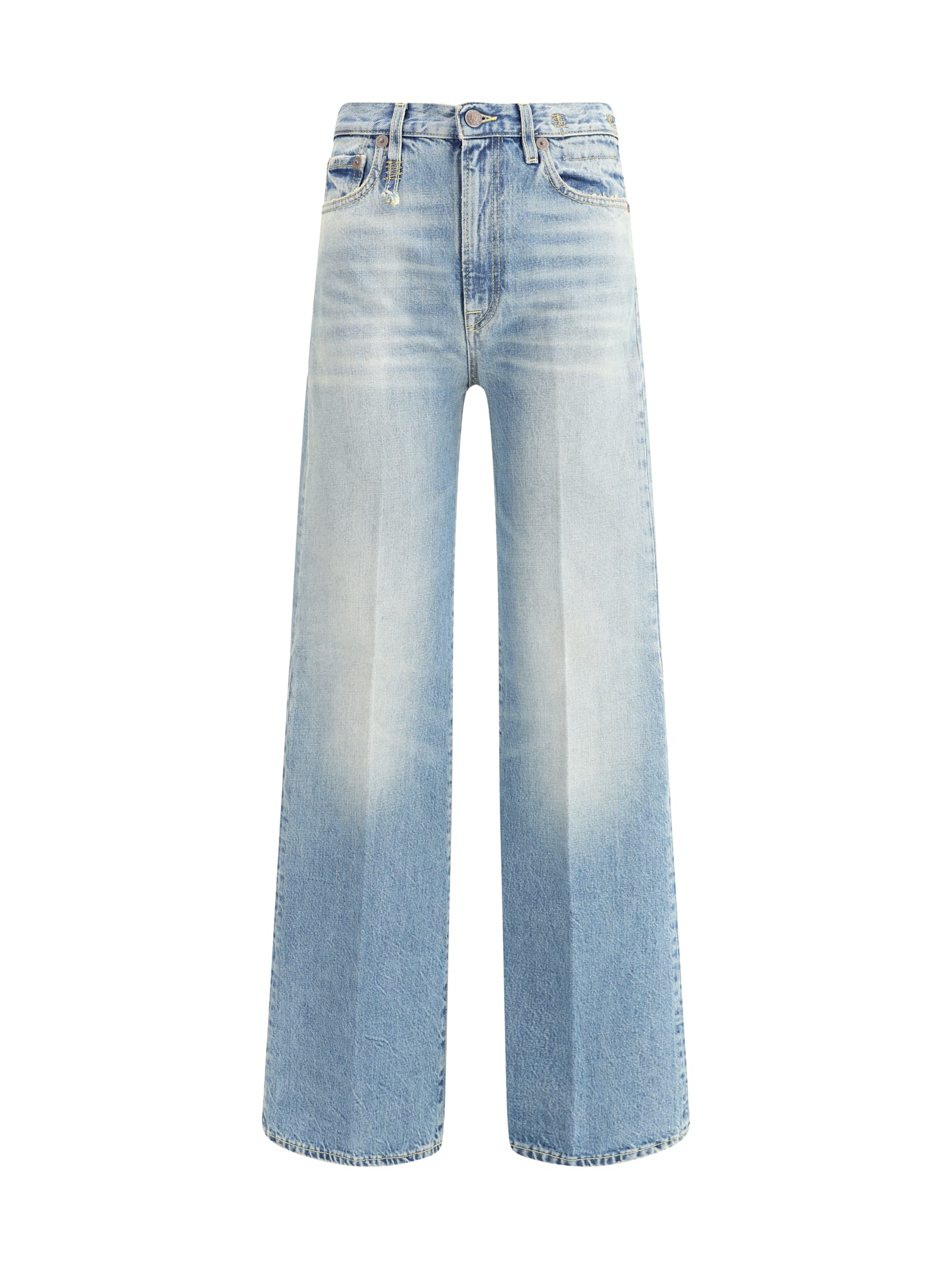 R13 Charlotte Jeans In Blue