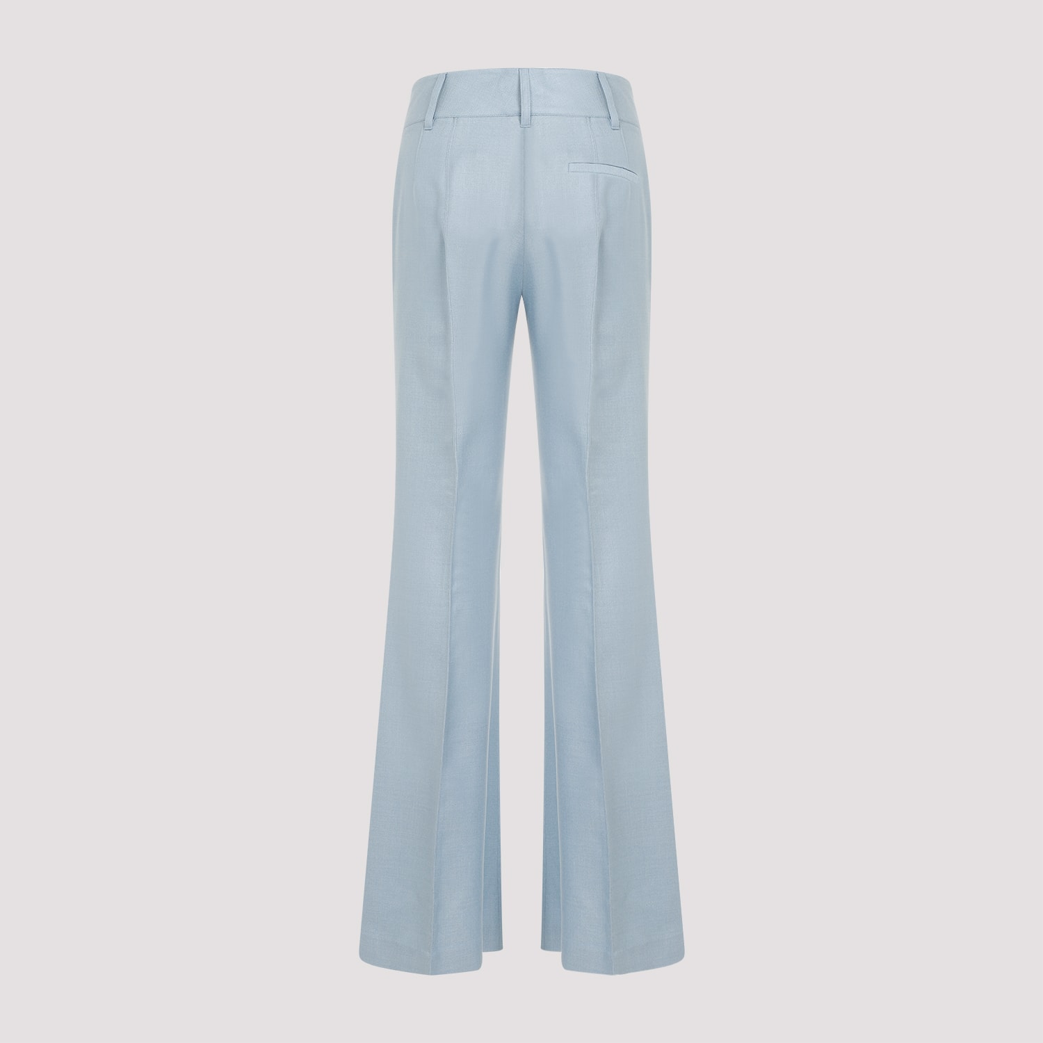 Shop Gabriela Hearst Rhein Pant In Stb Stone Blue