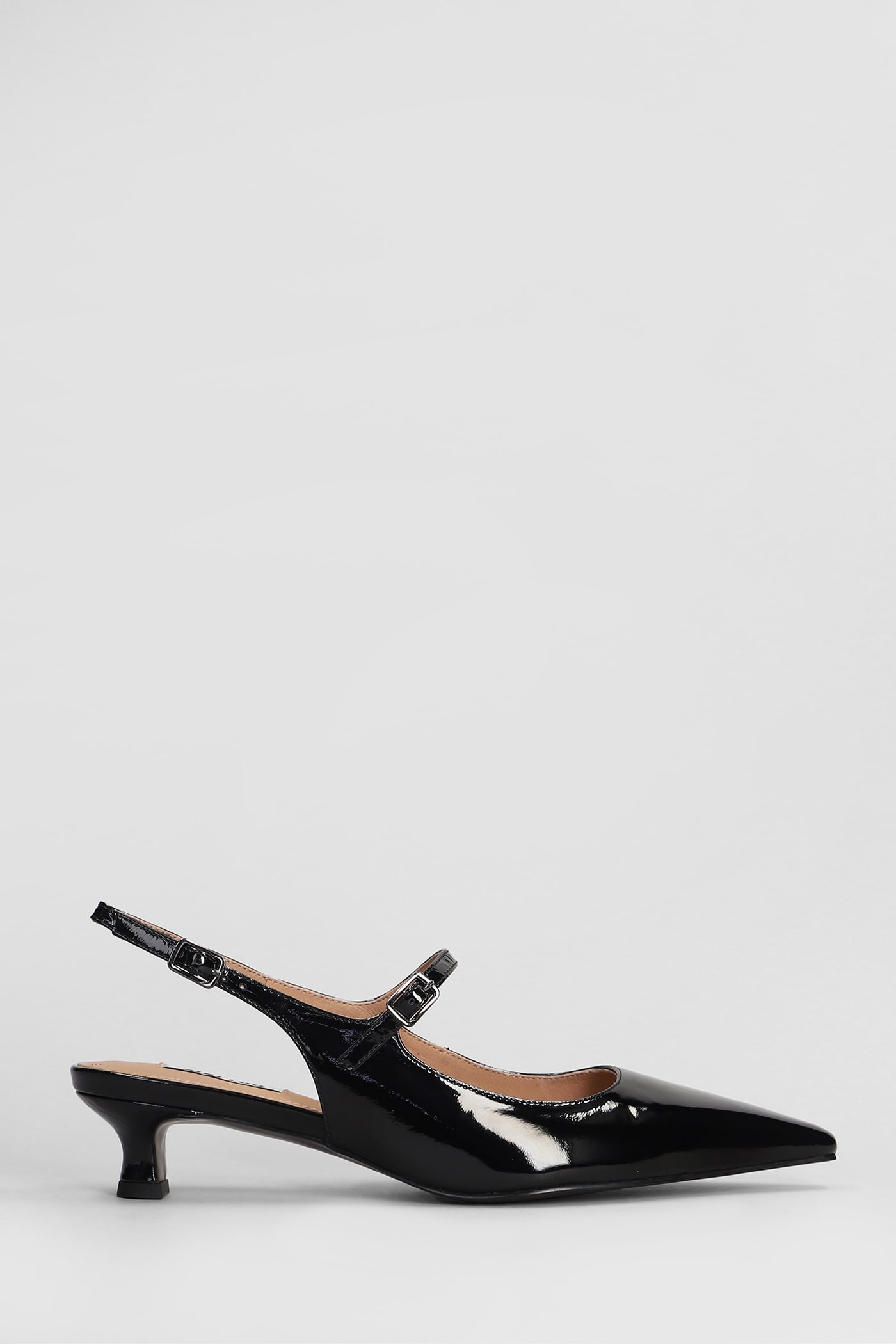 Gala Slingback 35 Pumps In Black Leather