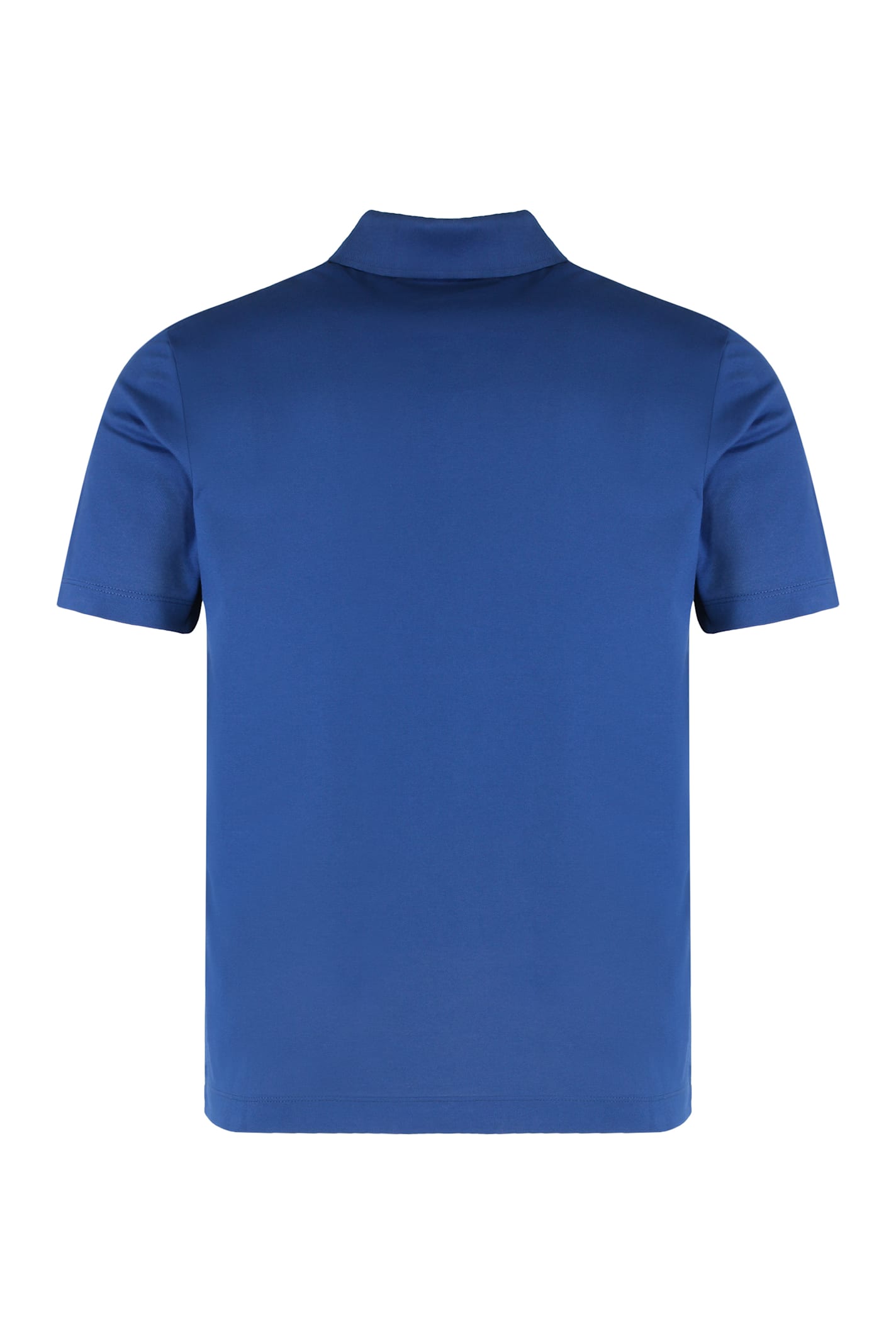 Paul&amp;shark Cotton Piquet Polo In Blue