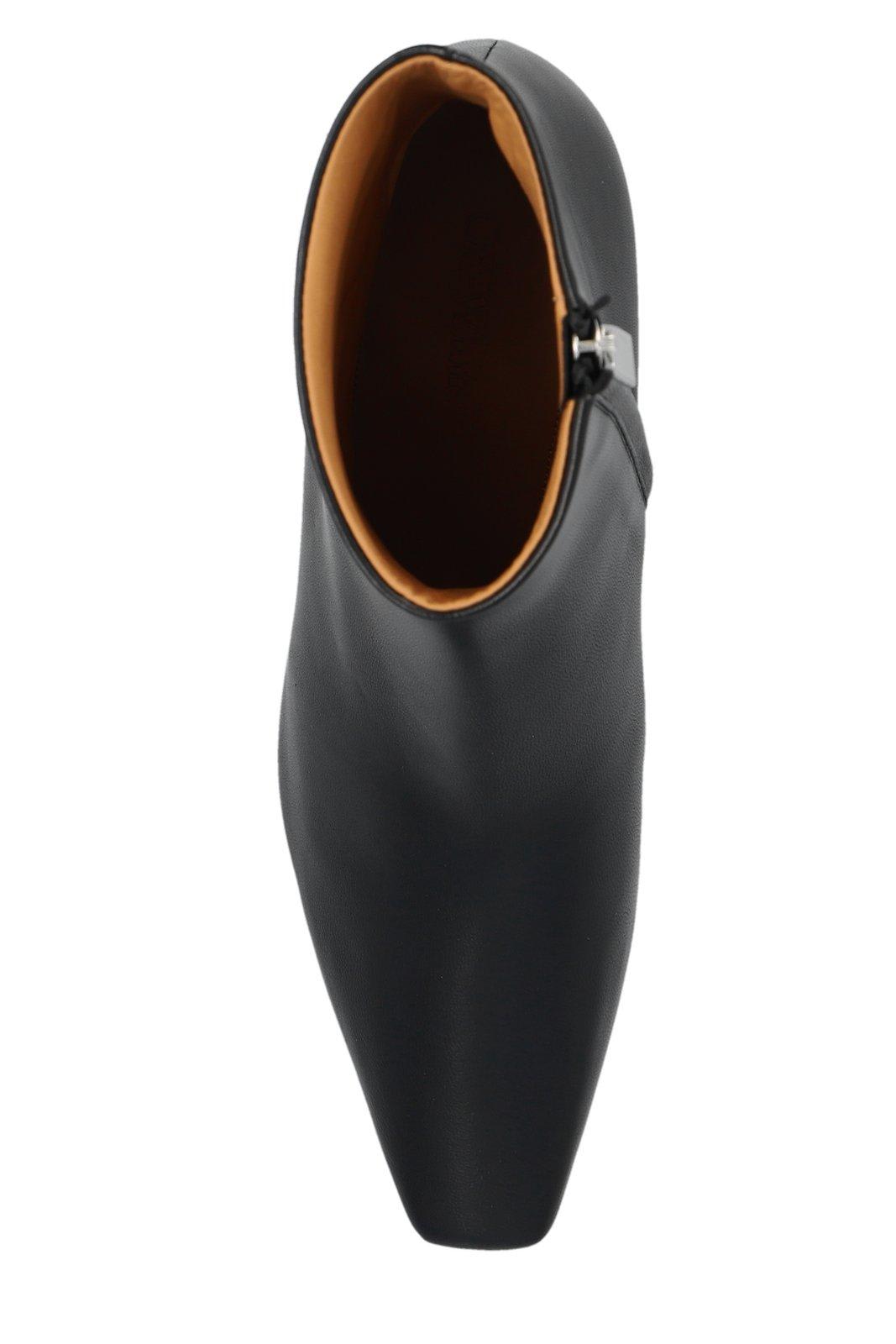 Off-white Allen 60mm Leather Ankle Boots