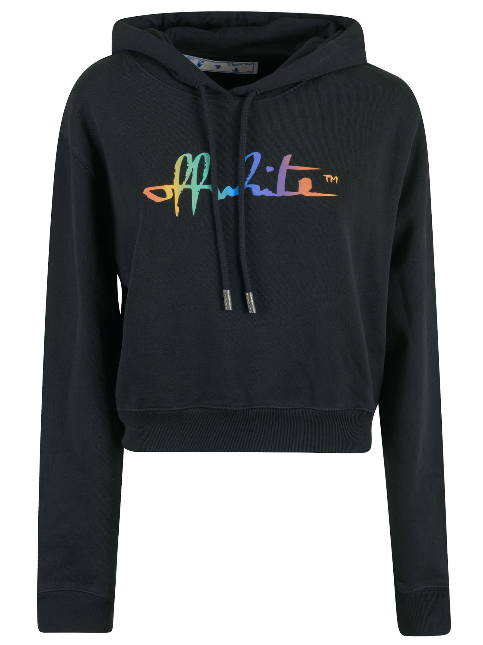 off white rainbow hoodie
