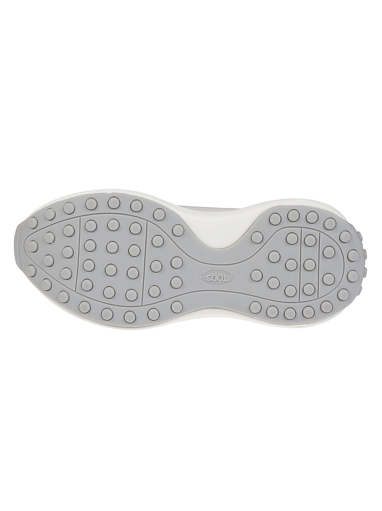 Tod's Modern Grey Sneakers With Soft Textures And Supportive Sole