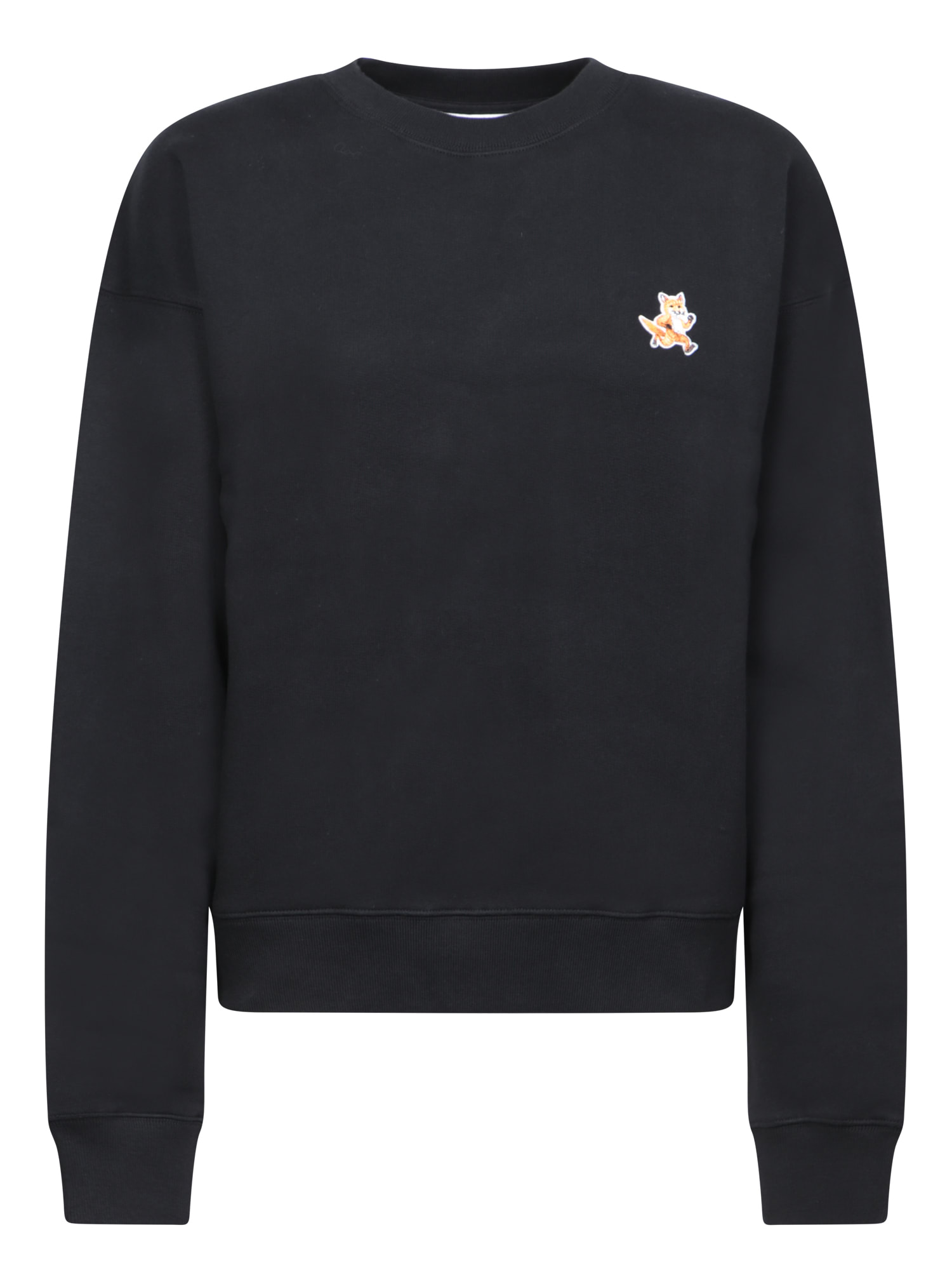 Maison Kitsuné Speedy Fox Black Sweatshirt