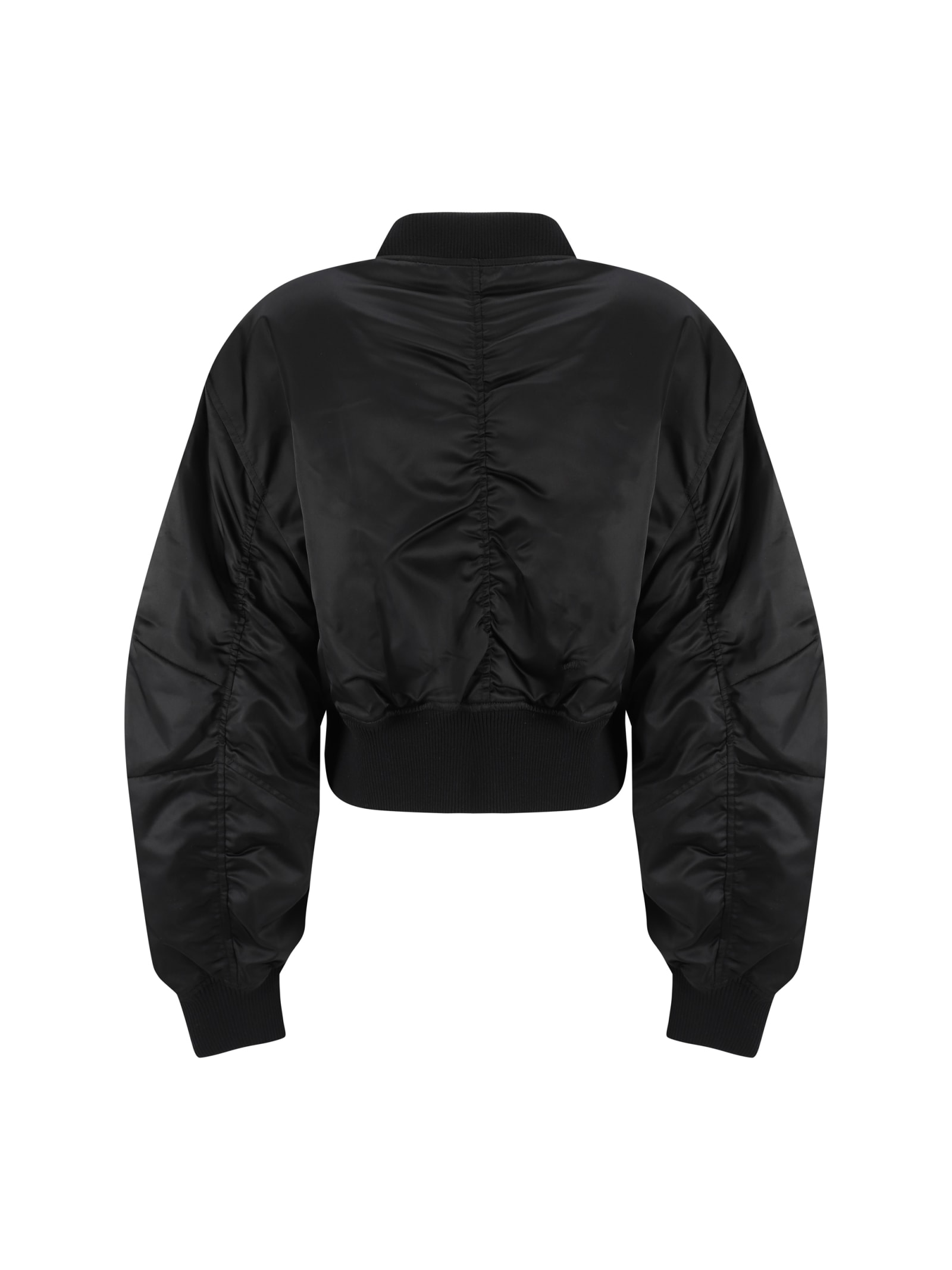 Shop Agolde Jett Bomber Jacket In Non Definito